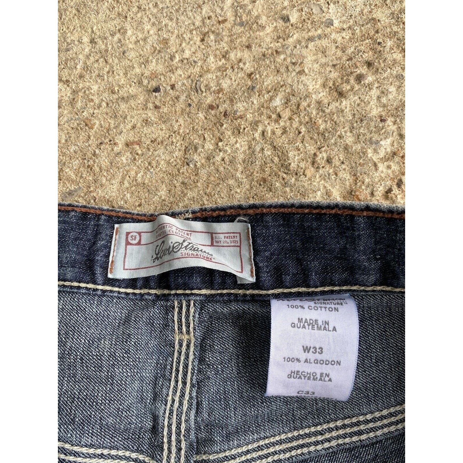Levi's Vintage LEVIS Carpenter Jean Jorts 33 Denim Baggy Shorts Size US 33 - 5 Thumbnail