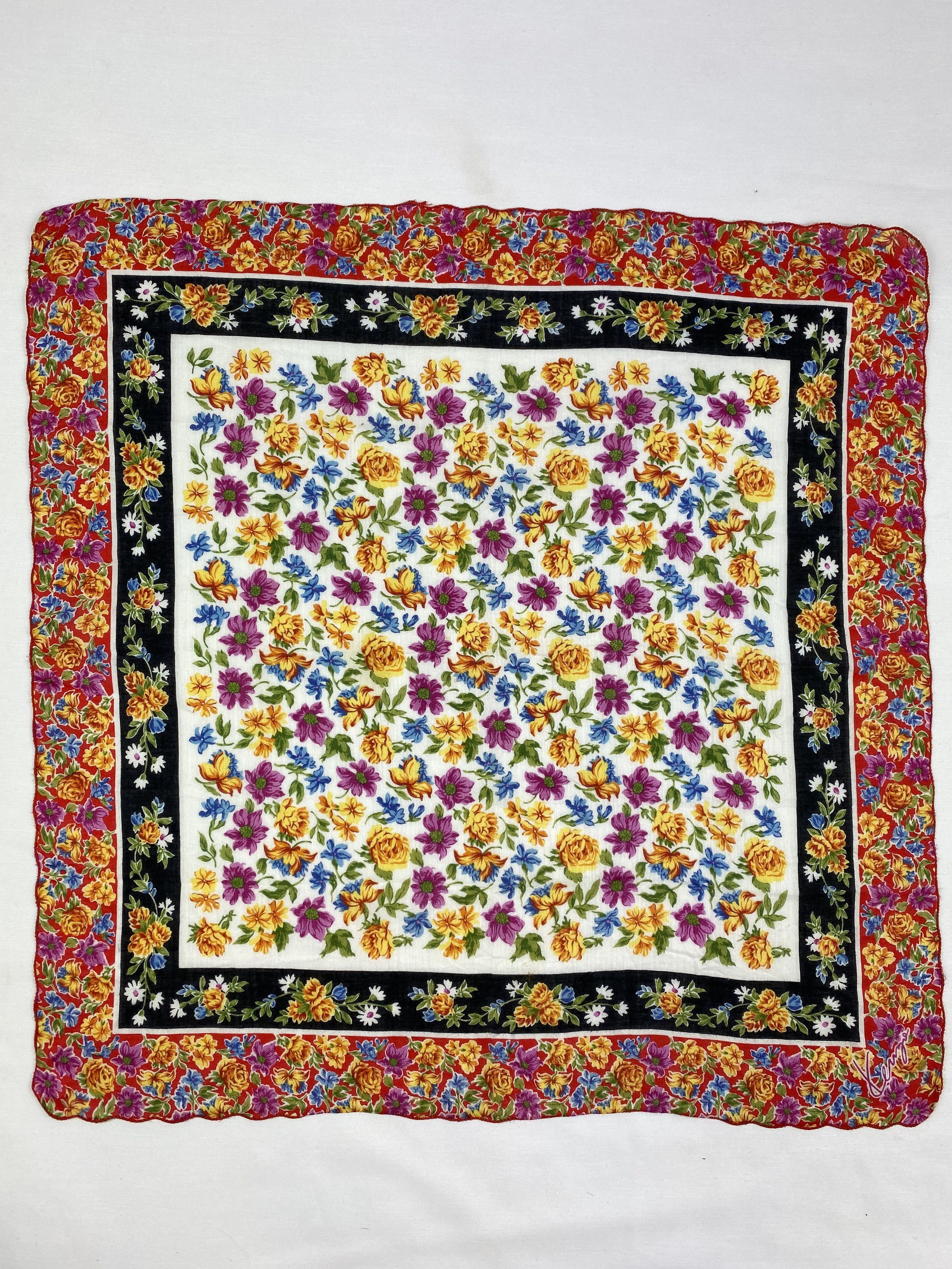 Kenzo × Vintage Kenzo Handkerchief / Bandana / Neckerchief Size ONE SIZE - 3 Thumbnail
