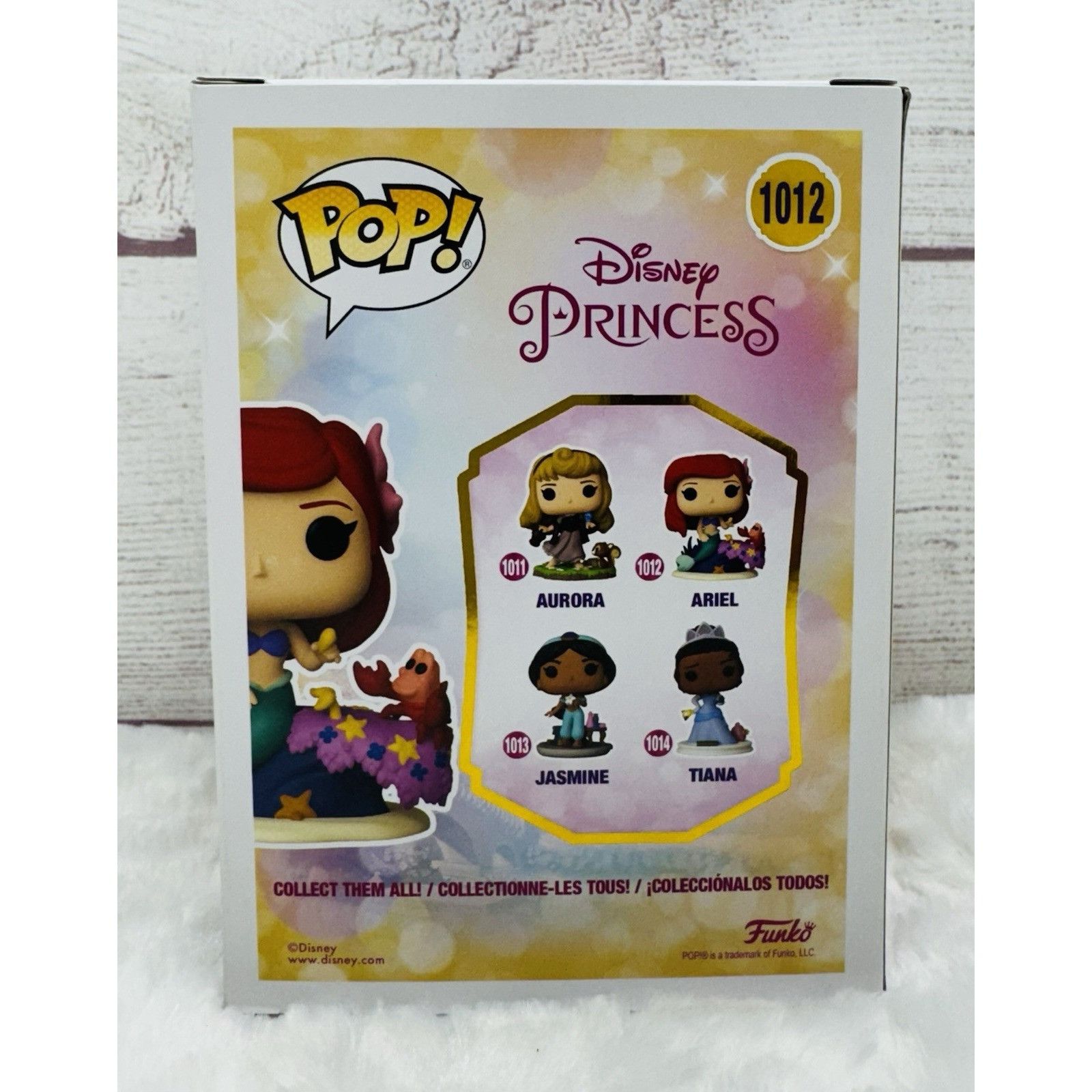 Disney Funko Pop! Disney Princess The Little Mermaid Ariel Sebastia Size ONE SIZE - 5 Thumbnail