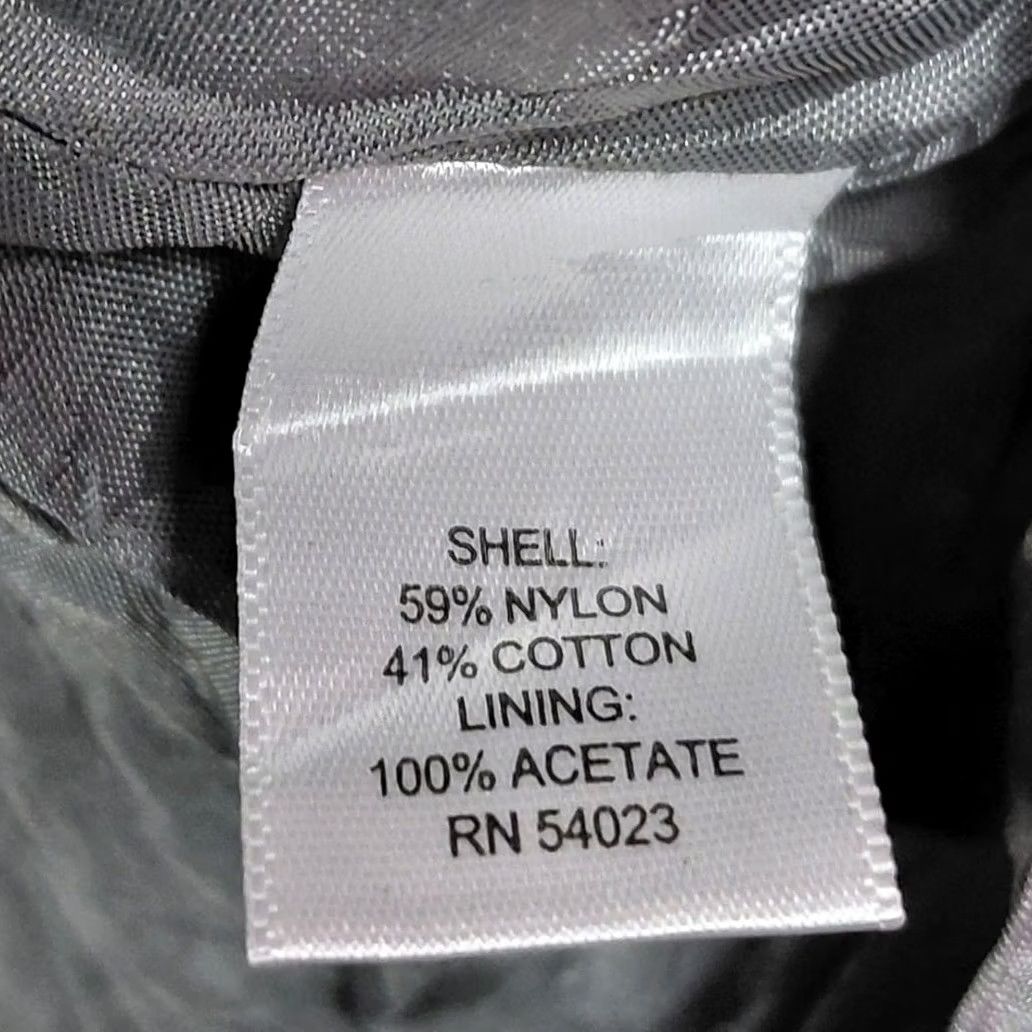 Banana Republic BANANA REPUBLIC Gray Floral V-Neck Top Knit Short Sleeve Women Size 8 Size M / US 6-8 / IT 42-44 - 5 Thumbnail