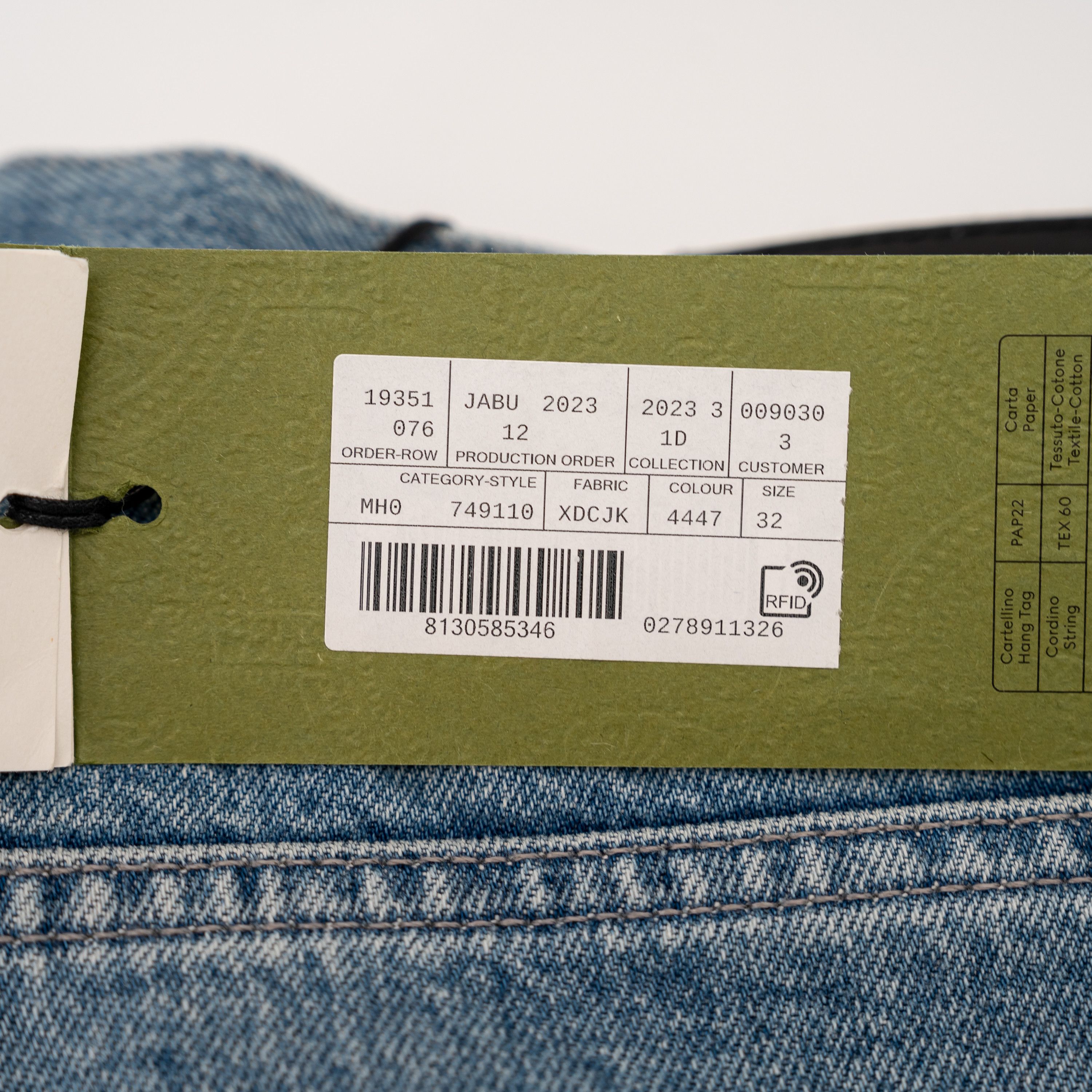Gucci 32 - Gucci Washed Organic Denim Pant with Koala Patch Jeans Size US 32 / EU 48 - 9 Thumbnail