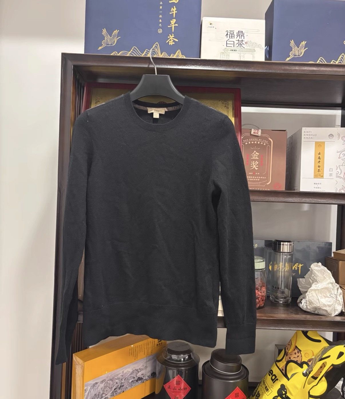Burberry Burberry Cashmere Sweater J2 Size US XL / EU 56 / 4 - 1 Thumbnail