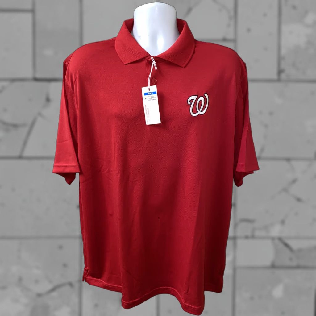 Vintage Antigua Polo Shirt Men's Red XL NWT Short Sleeve Golf Pique Xtra-Lite Polo Shirt Size US XL / EU 56 / 4 - 1 Thumbnail