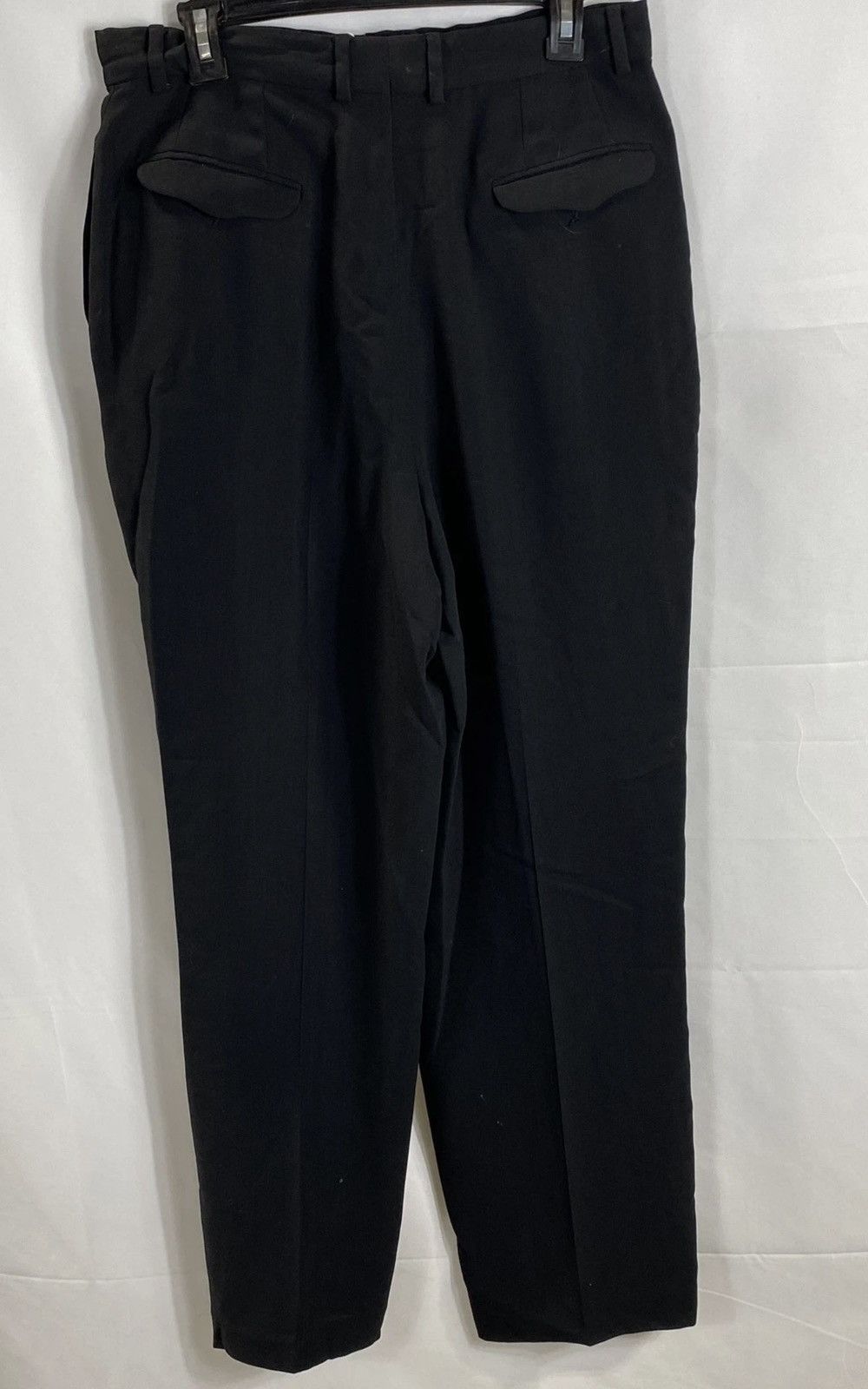 Giorgio Armani Vintage Giorgio Armani 1980s Borgonuovo Black Dress Trousers Size US 30 / EU 46 - 2 Thumbnail