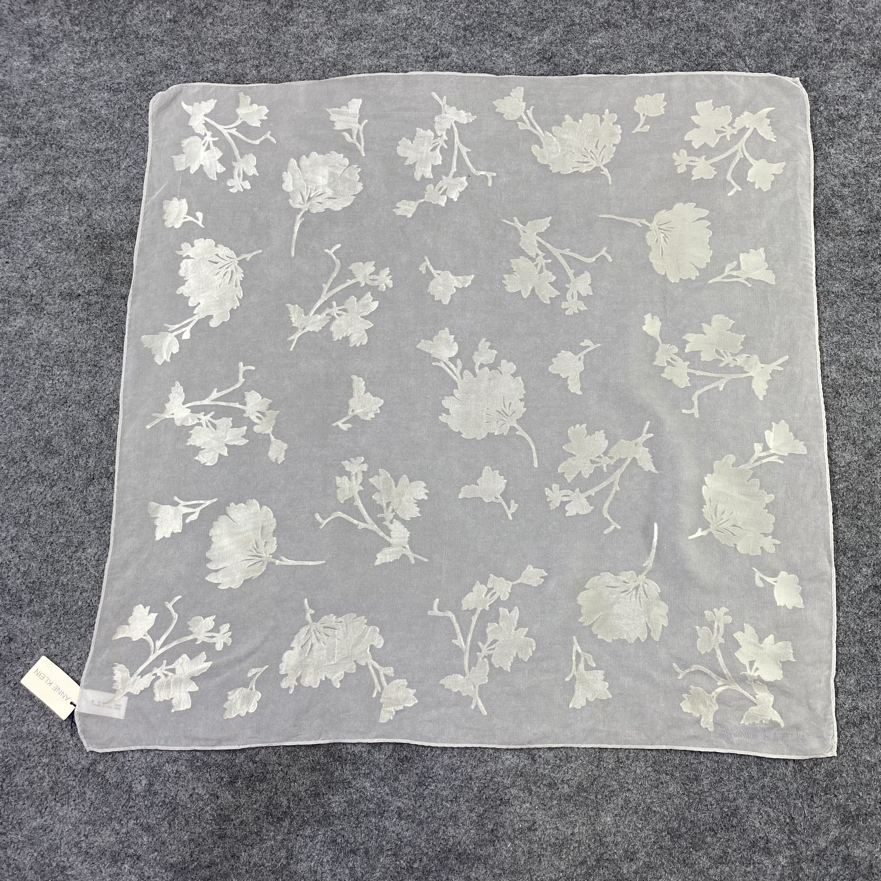 Anne Klein × Japanese Brand × Vintage Anne Klein Handkerchief / Bandana / Neckerchief -B547 Size ONE SIZE - 3 Thumbnail