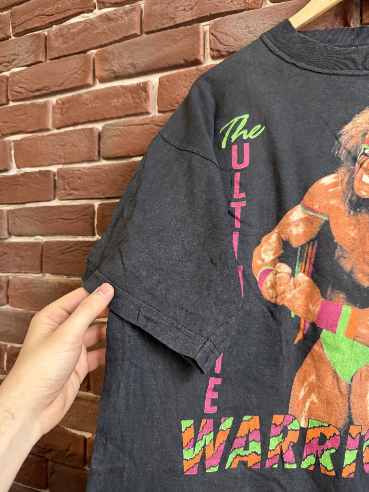 Vintage Vintage 90’s The Ultimate Warrior Rare Bootleg Tee WWE WWF Size US L / EU 52-54 / 3 - 3 Thumbnail