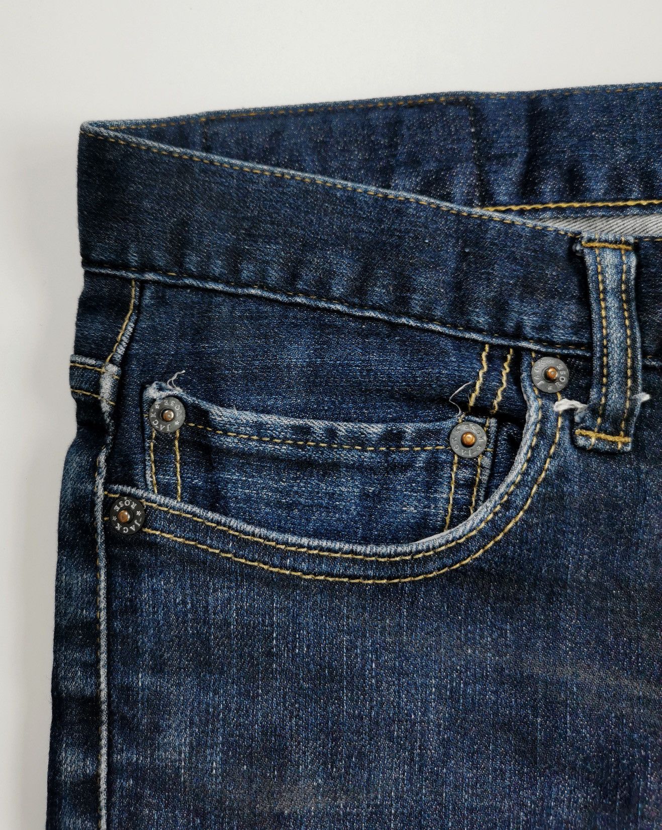 JACKROSE Jackrose Buffalo Bobs Whiskers Distressed Jeans Size US 32 / EU 48 - 5 Thumbnail
