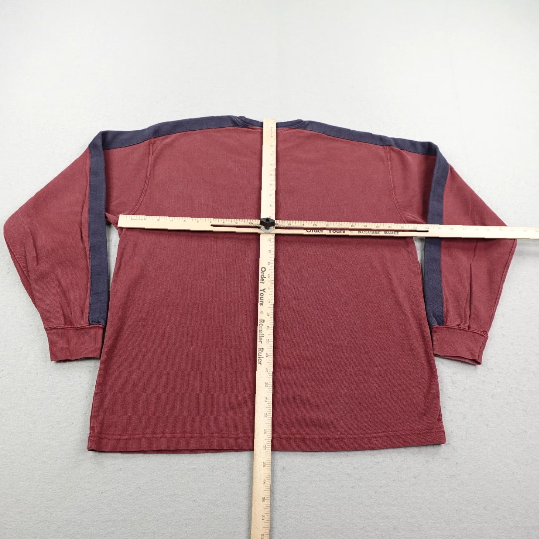 Vintage VINTAGE Cinch Shirt Mens Medium Red Blue Thick Western Pullover Crew Neck Cowboy Rodeo 90s Mens Size US M / EU 48-50 / 2 - 4 Thumbnail