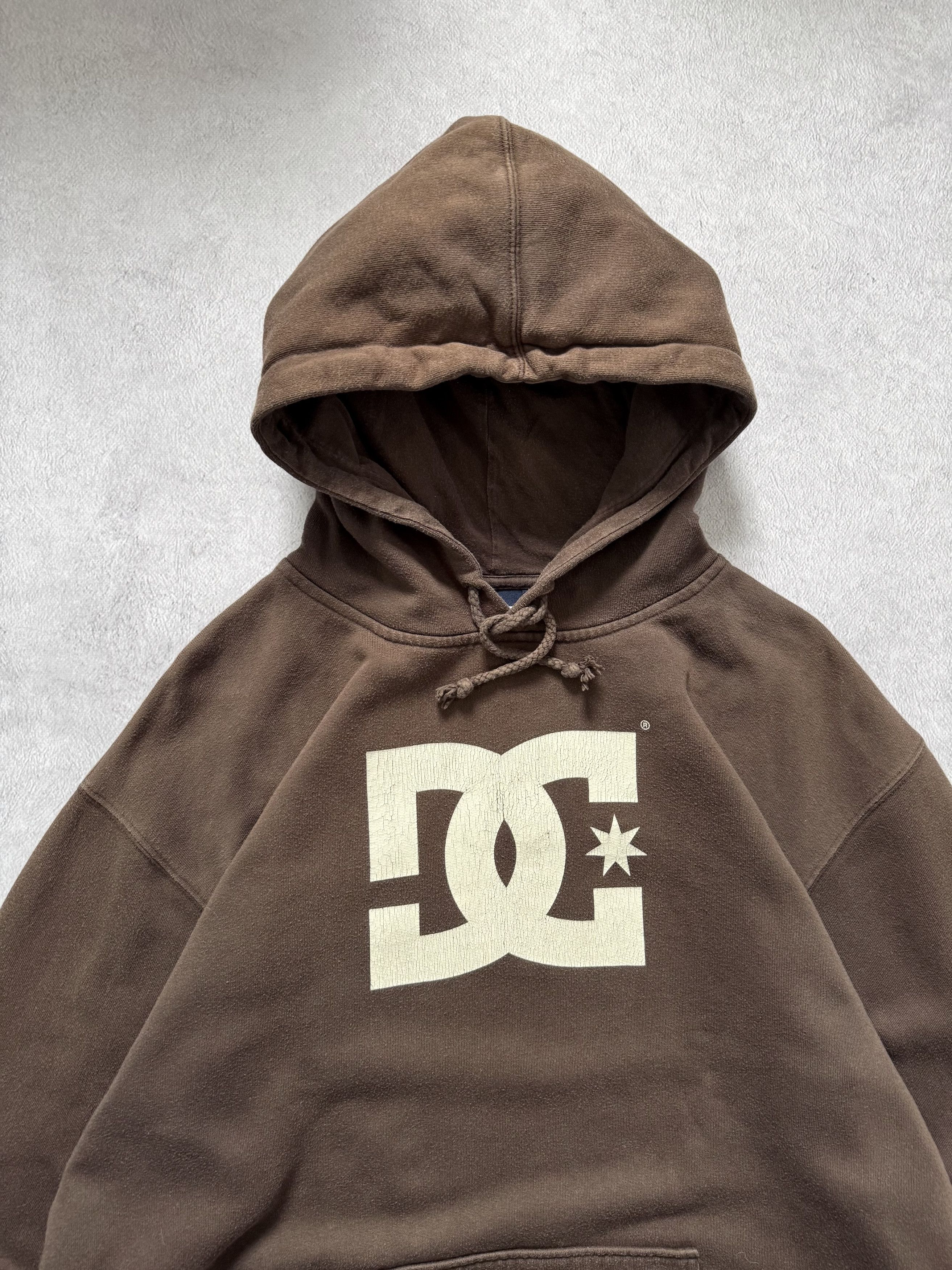 DC Y2K Grail Brown DC Faded Hoodie Size US L / EU 52-54 / 3 - 7 Thumbnail