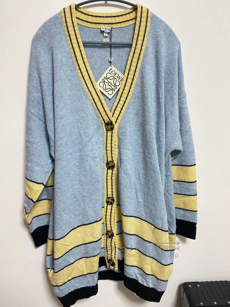 Loewe Loewe Long Knit Cardigan Size S / US 4 / IT 40 - 1 Thumbnail