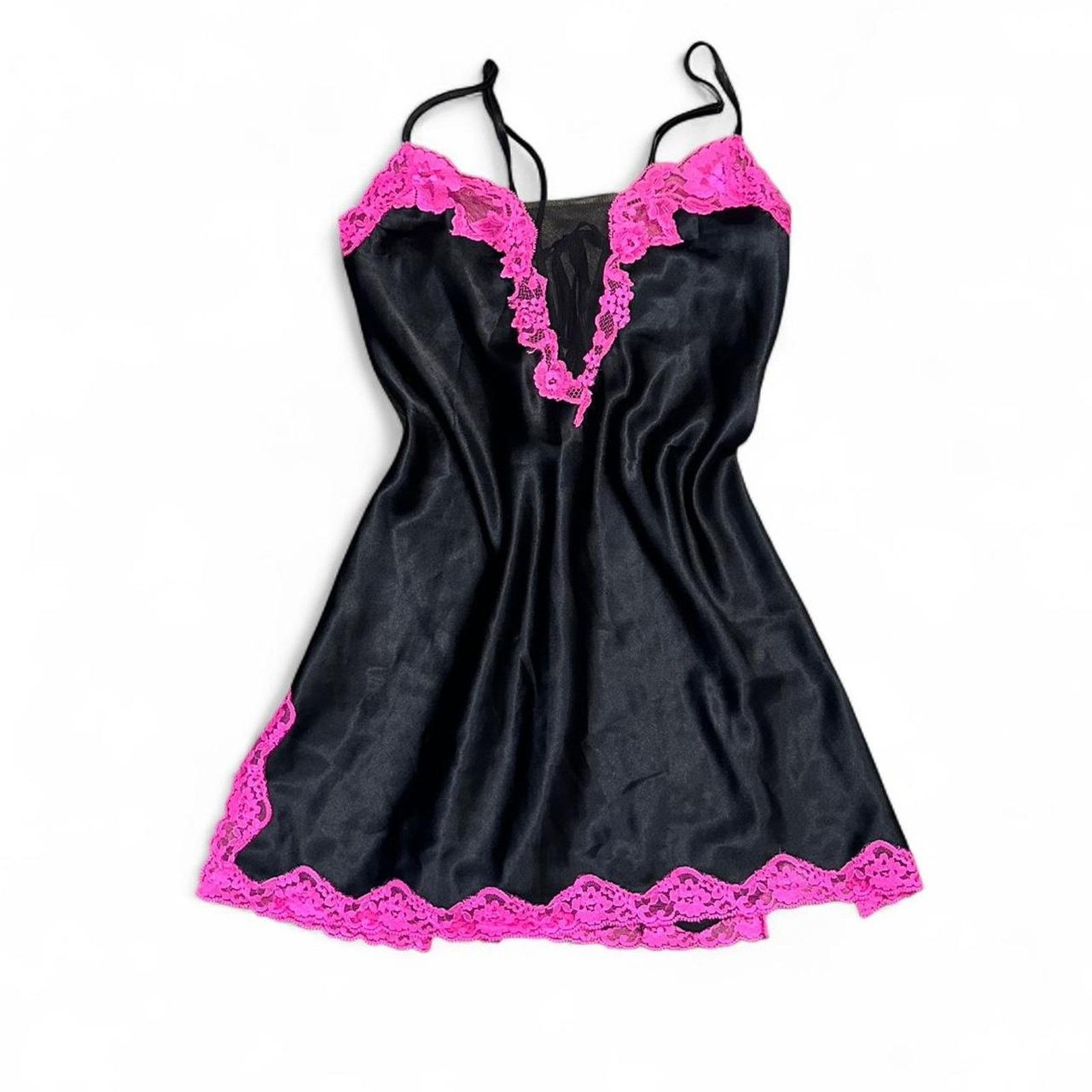 Victoria's Secret Black satin Victoria’s Secret lingerie slip Size XS / US 0-2 / IT 36-38 - 1 Thumbnail