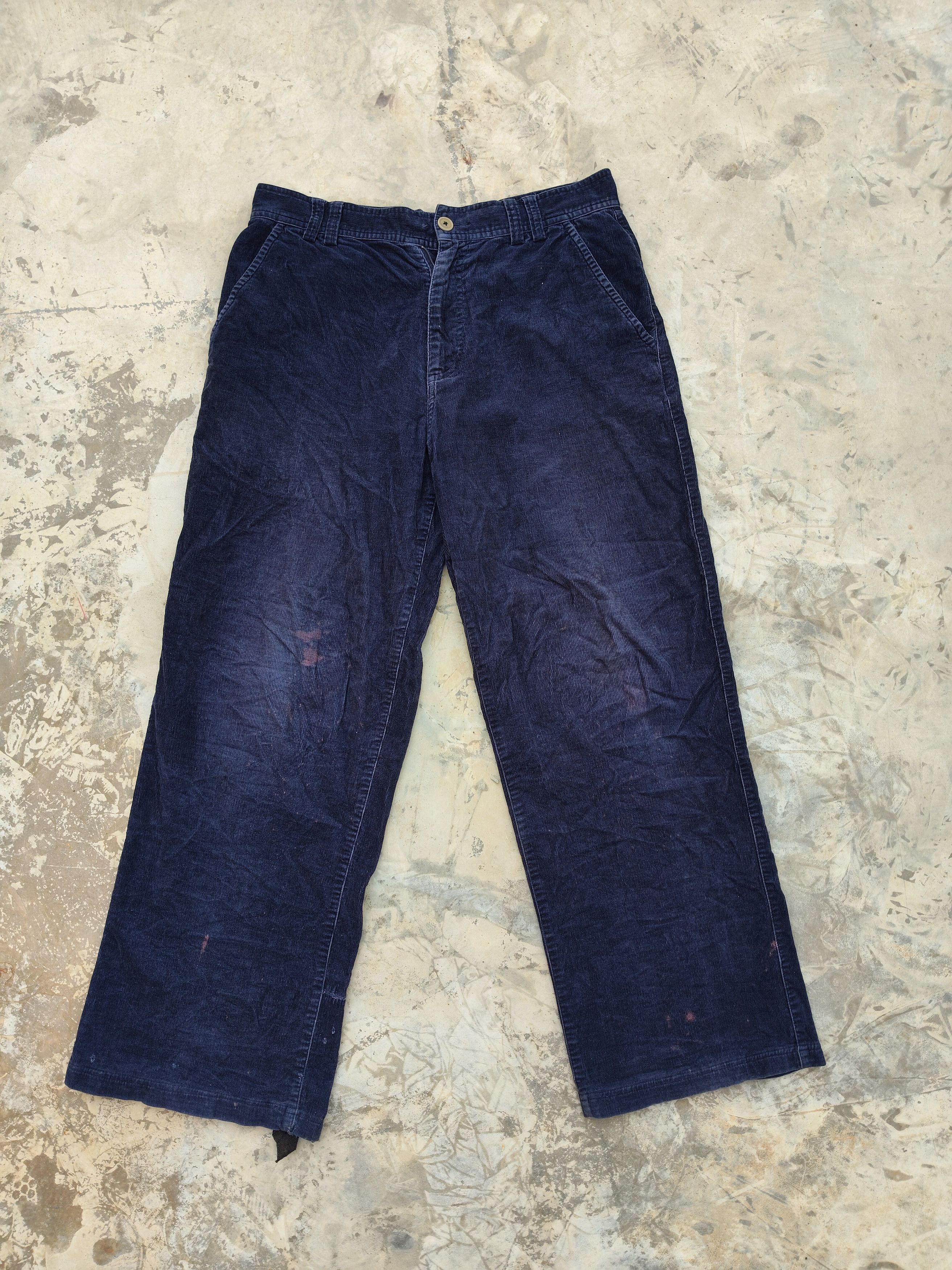 Adidas ADIDAS PANTS CORDUROY BLUE Size US 32 / EU 48 - 11 Thumbnail