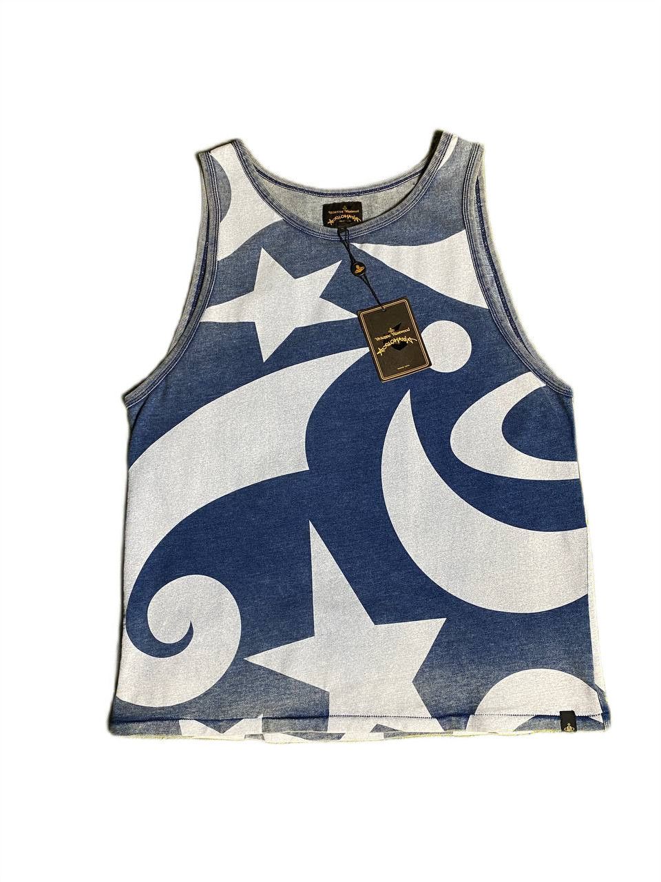 Vivienne Westwood Vivienne Westwood Vintage Abstract Tank Top Shirt Y2K Size M / US 6-8 / IT 42-44 - 1 Thumbnail