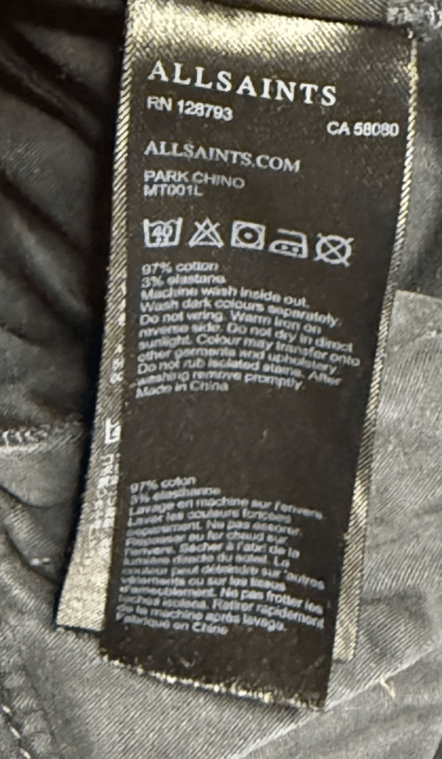 Allsaints AllSaints park chino 32 Size US 32 / EU 48 - 5 Thumbnail