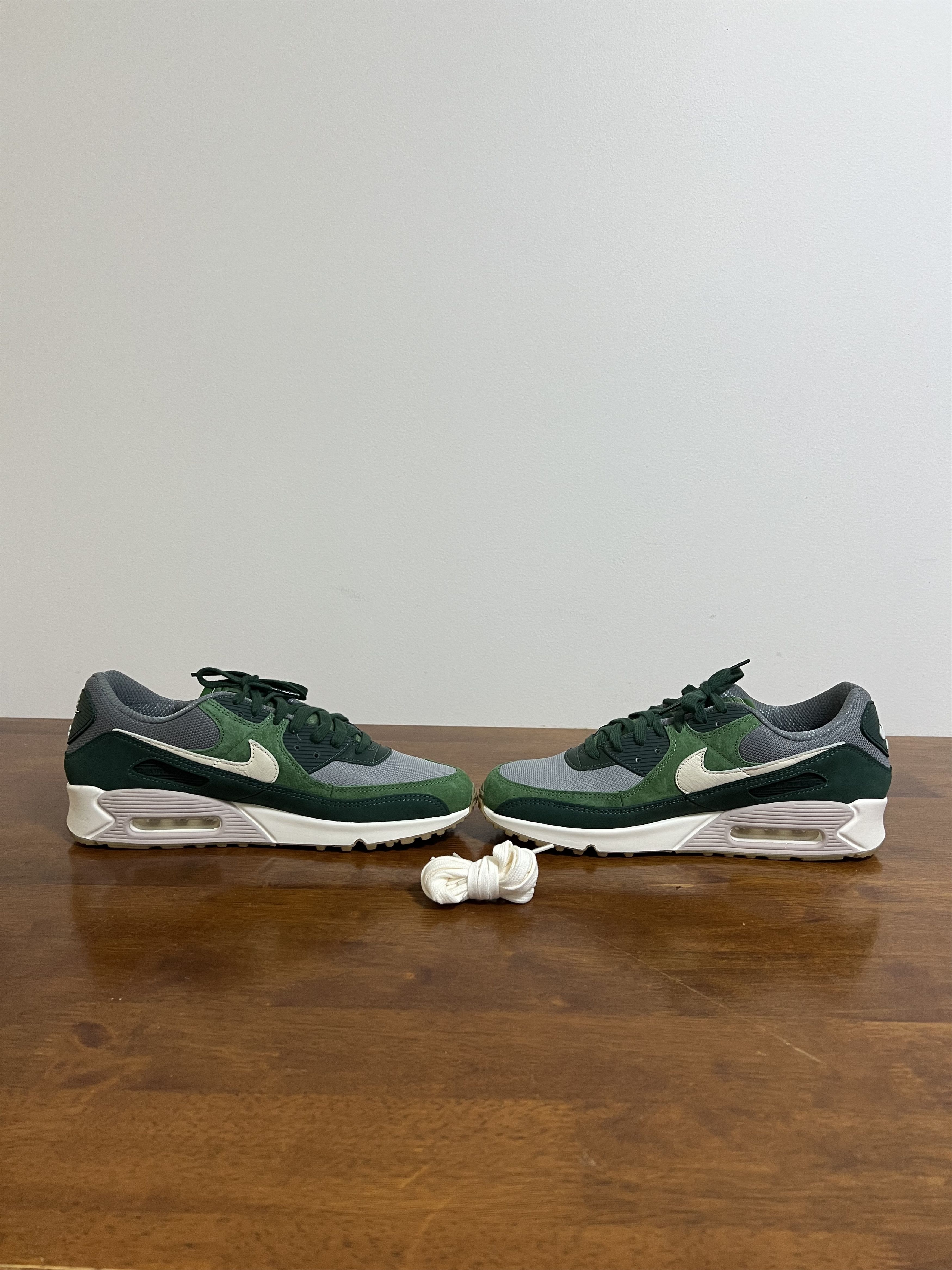 Nike 💚 2022 Nike Air Max 90 PRM Pro Green/Pale Ivory US 12 NEW Size US 12 / EU 45 - 9 Thumbnail