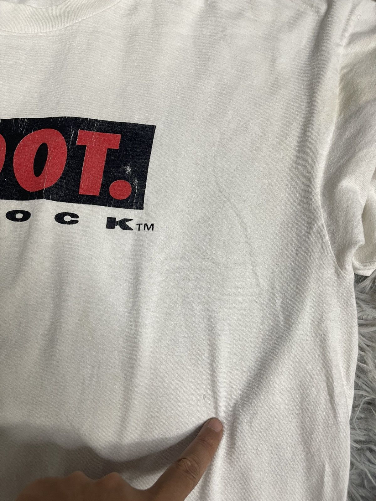 Vintage RARE 90s Da Rock Zone Shoot Streetwear Graphic Tee Size US XL / EU 56 / 4 - 6 Thumbnail