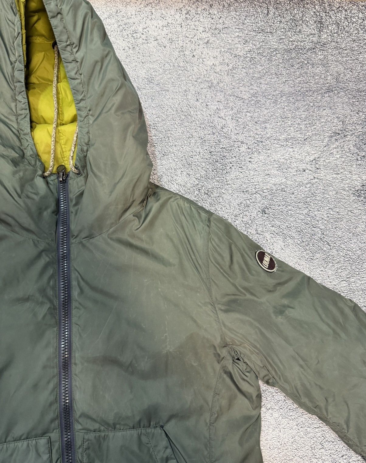 Colmar Colmar Down Jacket Men 50 Green Hooded Puffer Coat Nylo Logo Size US M / EU 48-50 / 2 - 19 Thumbnail