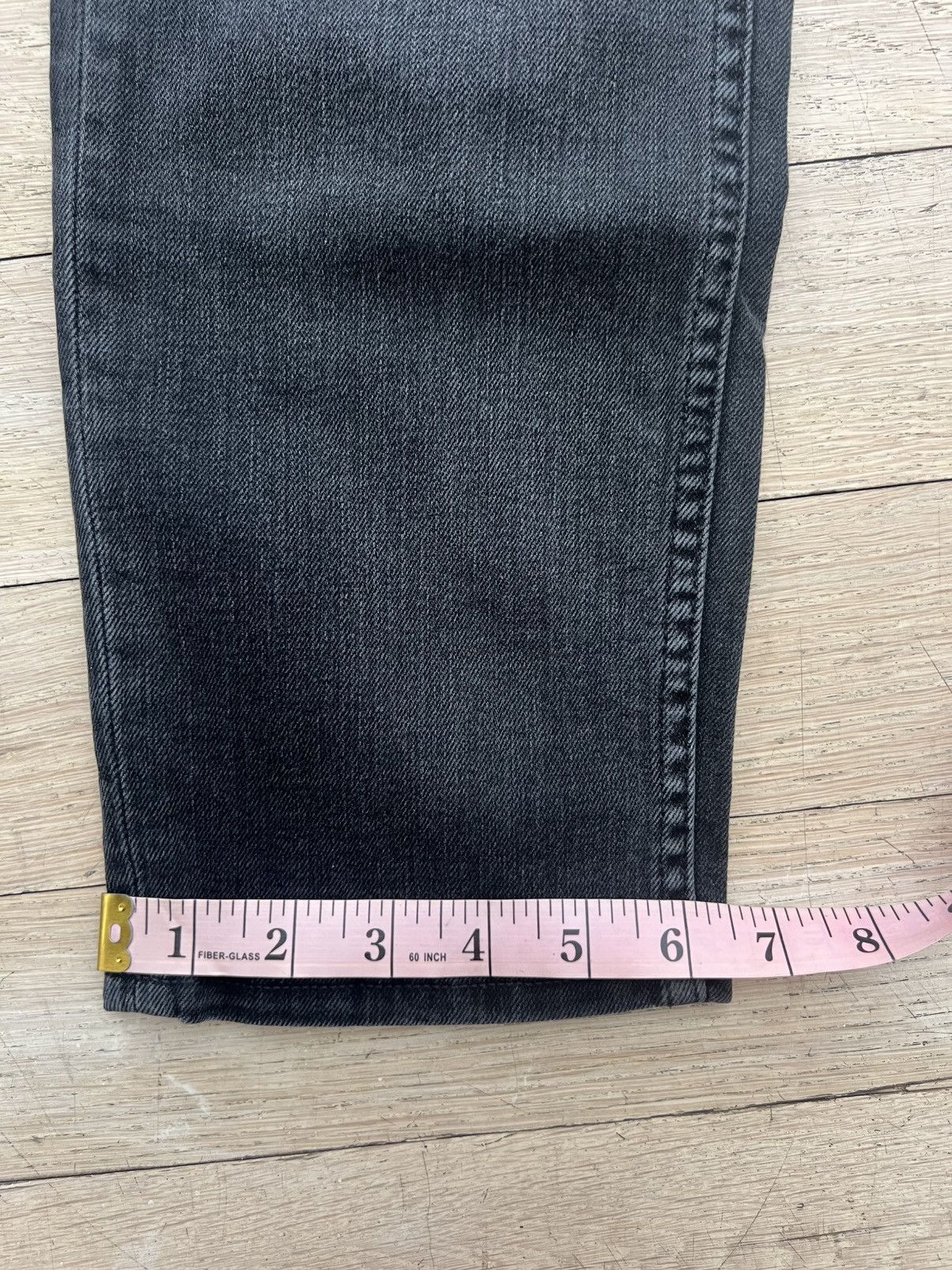 Acne Studios Acne Studios - River Used Blk Jeans (29/32) Size US 29 - 16 Thumbnail