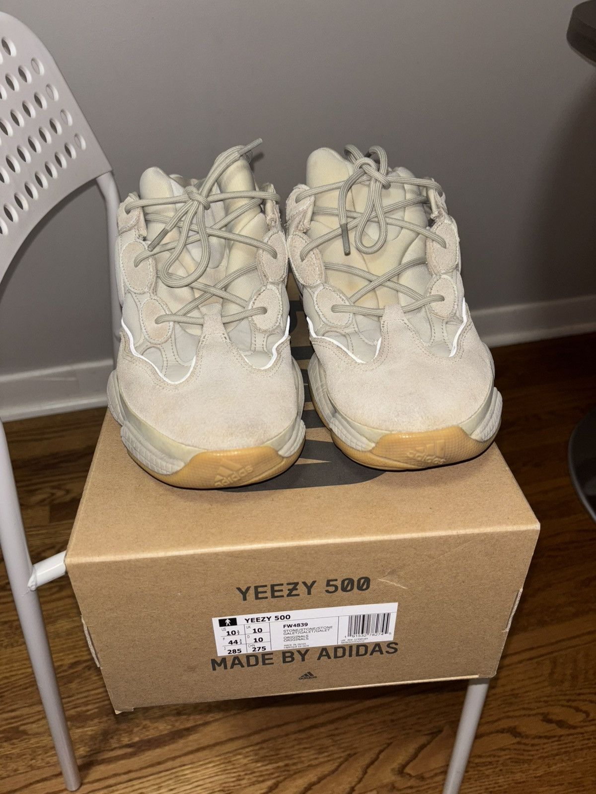 Adidas × Yeezy Yeezy 500 Stone size 10 almost brand new Size US 10.5 / EU 43-44 - 3 Thumbnail