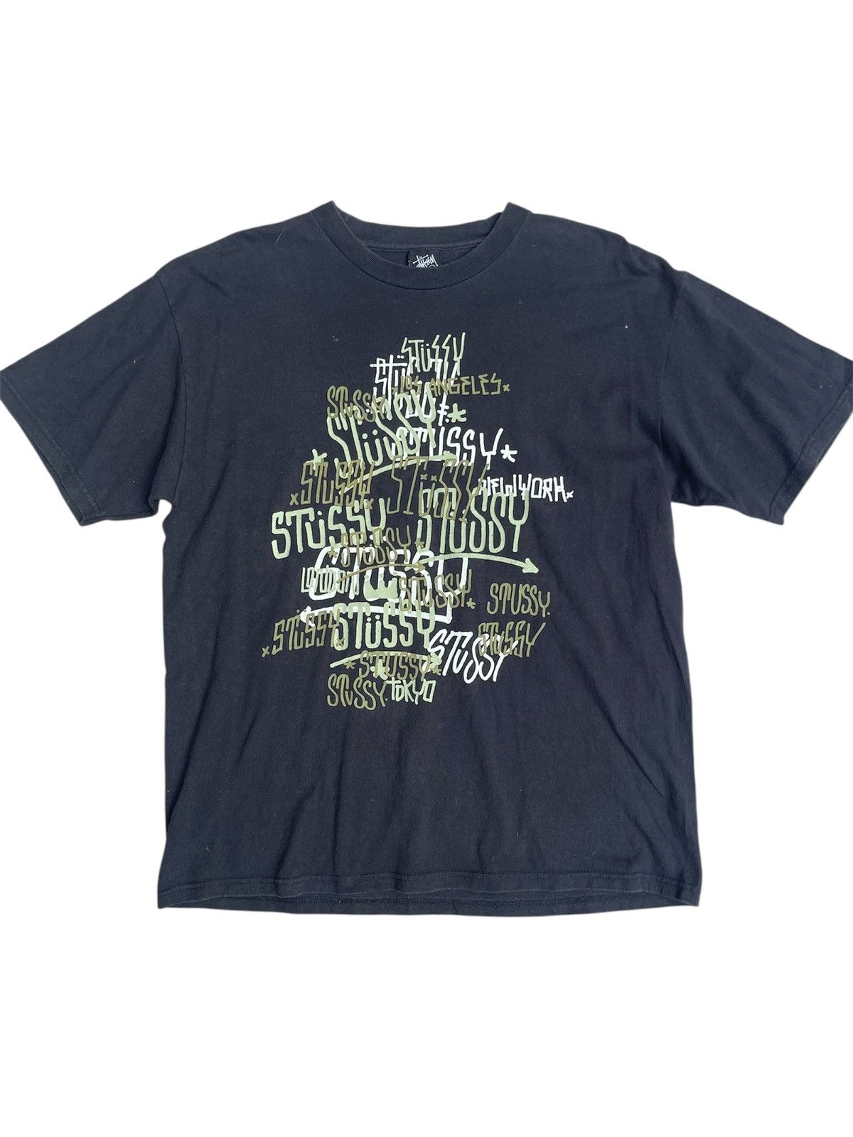 Stussy Vintage Stussy Mexico Tag Tee – World Tour Print Size US M / EU 48-50 / 2 - 1 Thumbnail