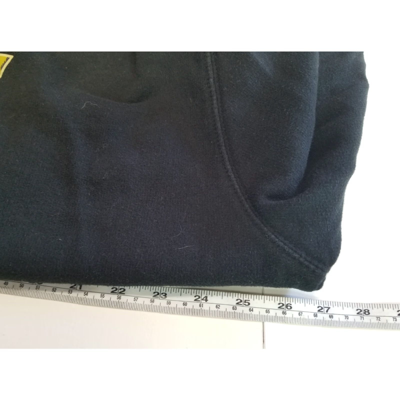 Vintage Stussy Hoodie Women’s Black Graphic Streetwear Sweatshirt Pullover XL Camouflage Logo Pockets Sweatshirt Regular Hooded Pullover Womens Size XL / US 12-14 / IT 48-50 - 4 Thumbnail