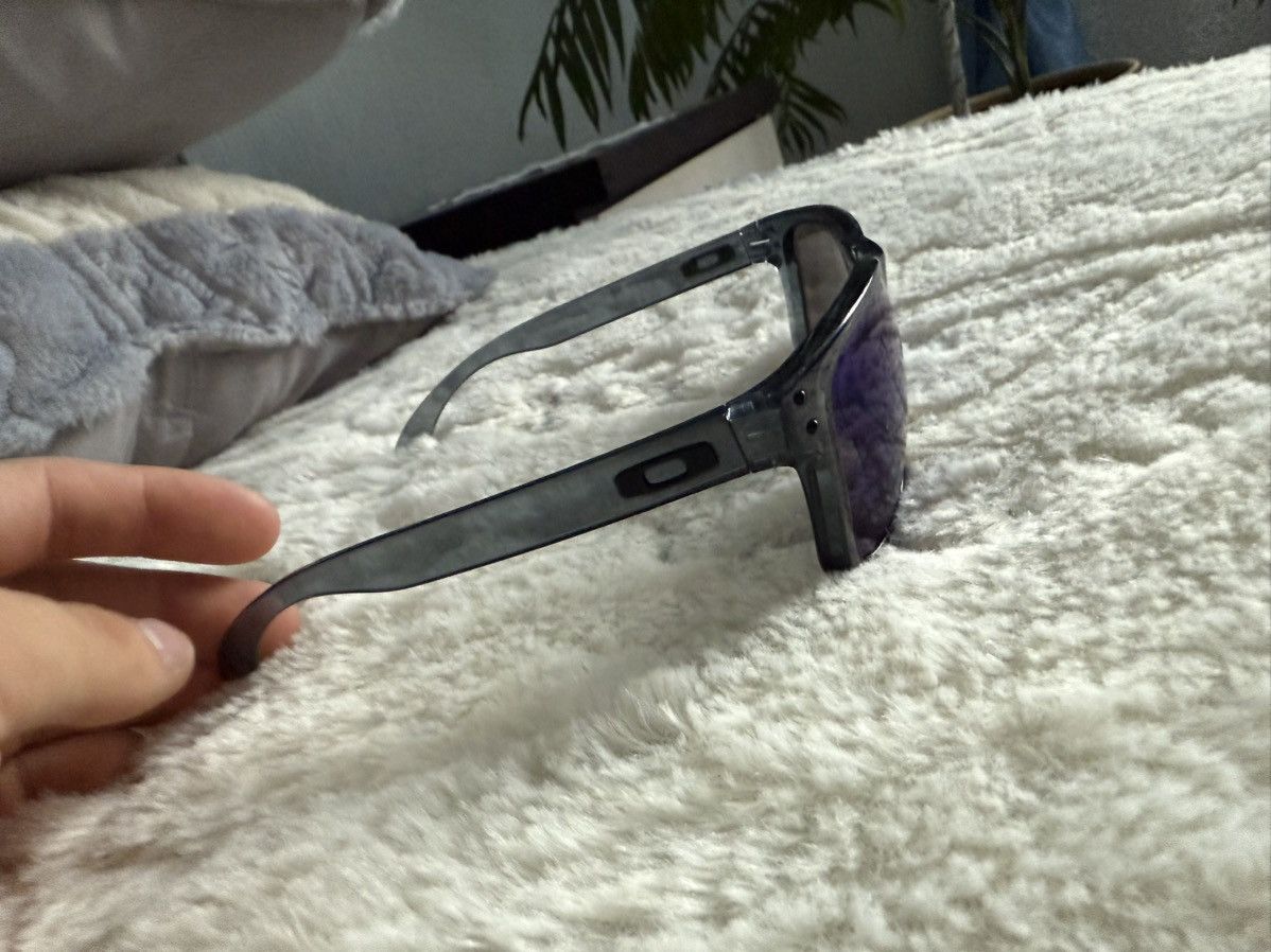 Designer × Oakley × Vintage Oakley Holbrook Blue Lens Sunglasses Sport Style Size 32 - 3 Thumbnail