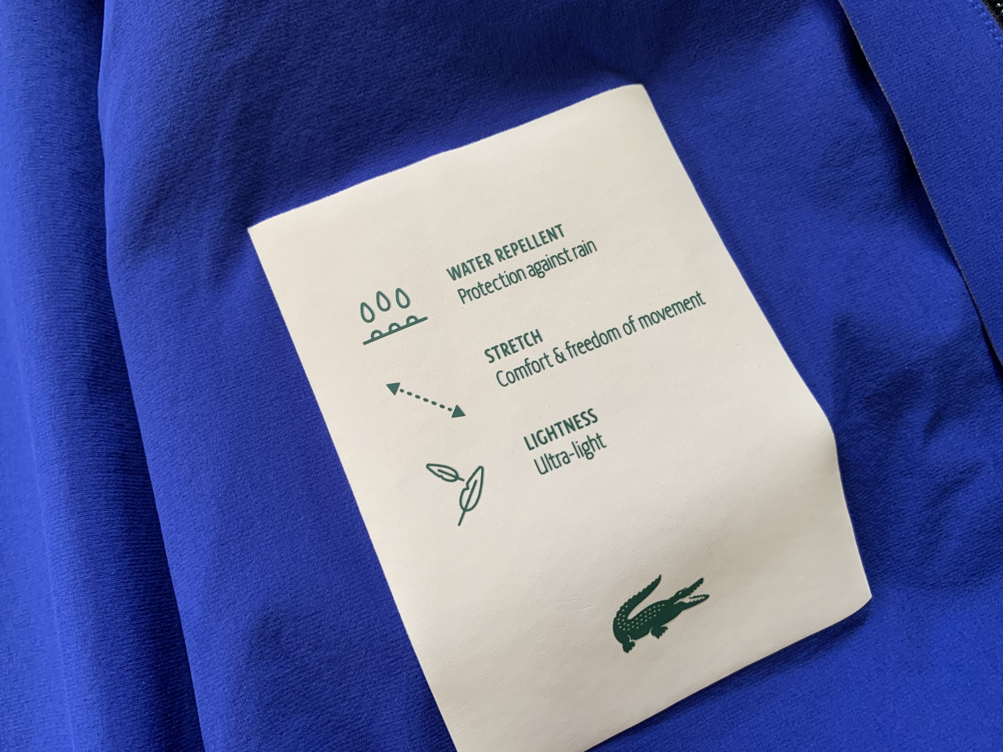 Lacoste Lacoste Men's Cosmic Hooded Lettering Light Zip Jacket Size US M / EU 48-50 / 2 - 10 Thumbnail