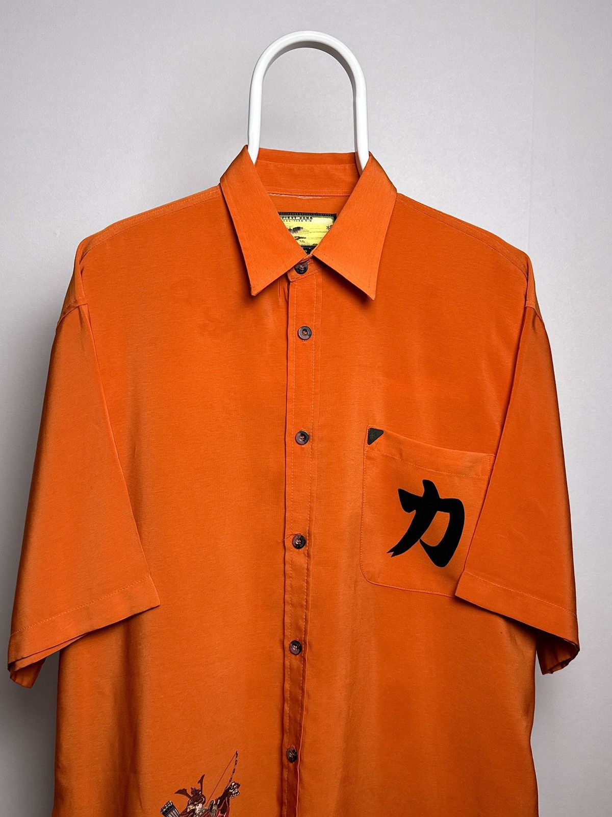 Japanese Brand First Down Southern Rim Samurai Print Shirt Button Up Size US L / EU 52-54 / 3 - 3 Thumbnail