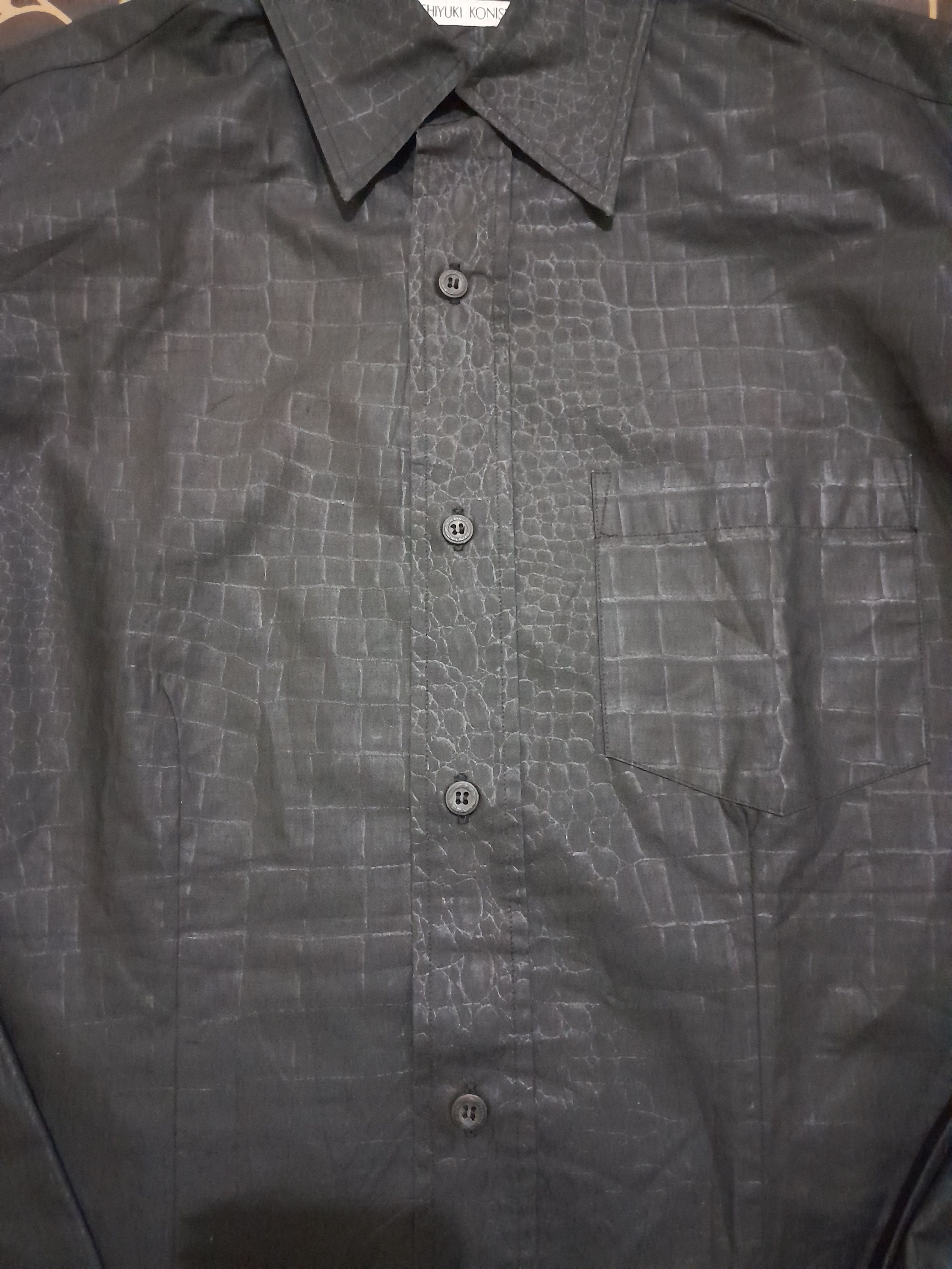 Yoshiyuki Konishi Vintage yoshiyuki konishi snake skin pattern shirt Size US M / EU 48-50 / 2 - 2 Thumbnail