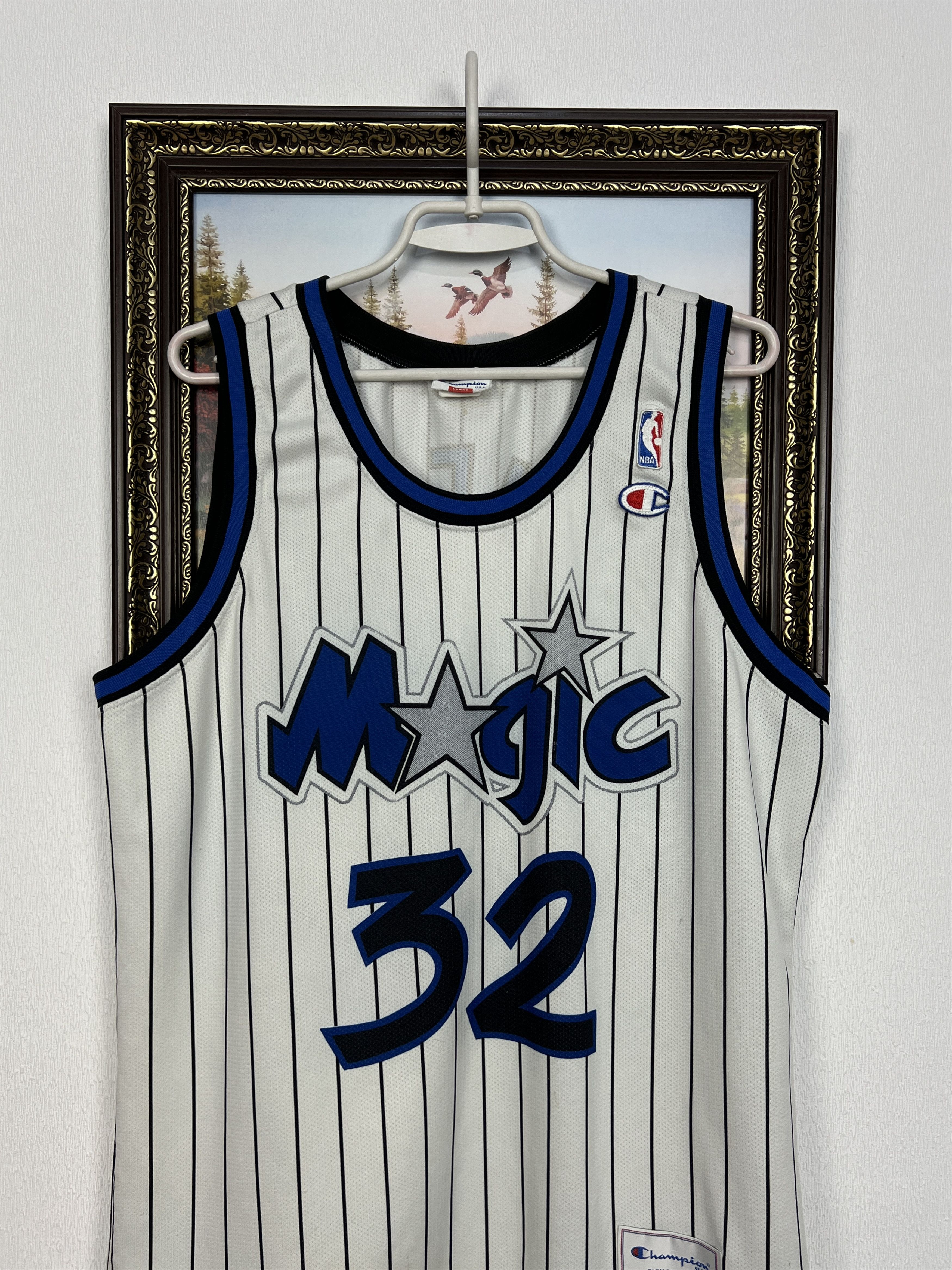 Champion Vintage 90's Champion Orlando Magic O'Neal Jersey NBA Mens Size US L / EU 52-54 / 3 - 2 Thumbnail