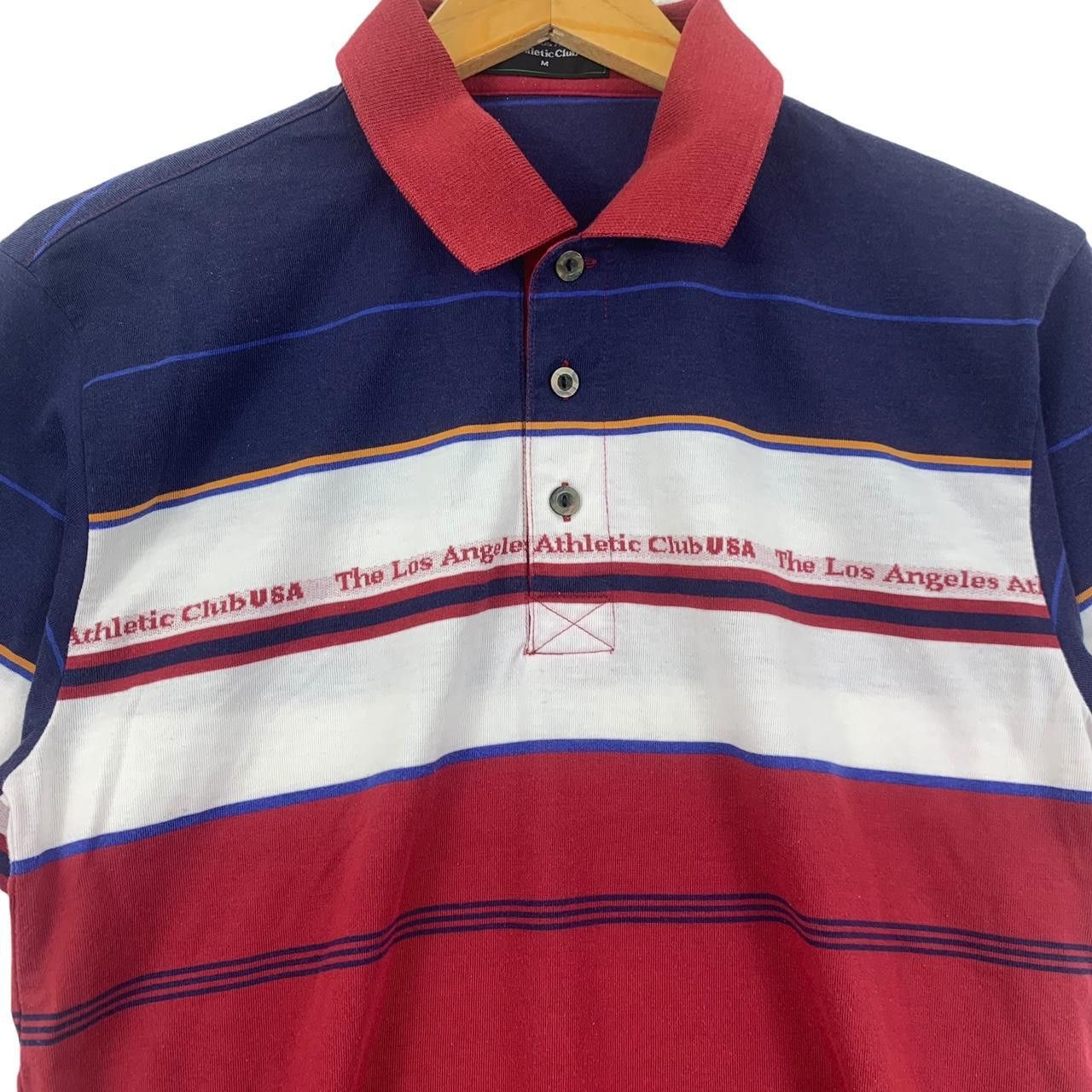 Vintage Vintage THE LOS ANGELES Athletic Club USA Polo Tee Shirt Size US M / EU 48-50 / 2 - 5 Thumbnail