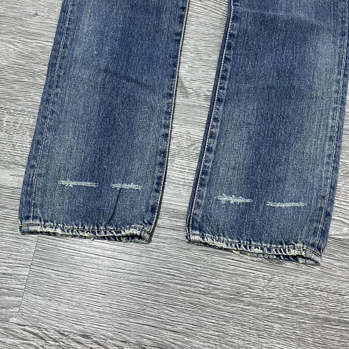 Hysteric Glamour × Japanese Brand Hysteric Glamour Fuck Bear Studded Denim pant Size US 27 - 7 Thumbnail