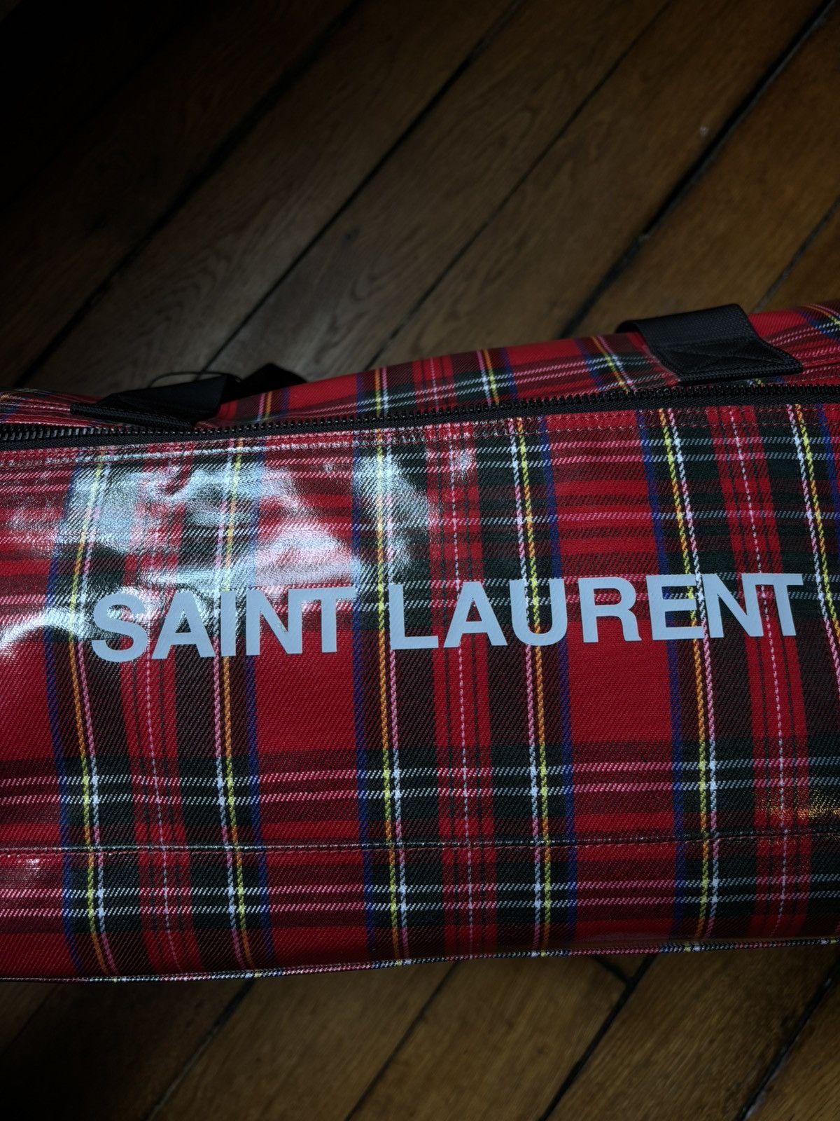 Saint Laurent Paris Logo Duffle Bag Size ONE SIZE - 3 Thumbnail