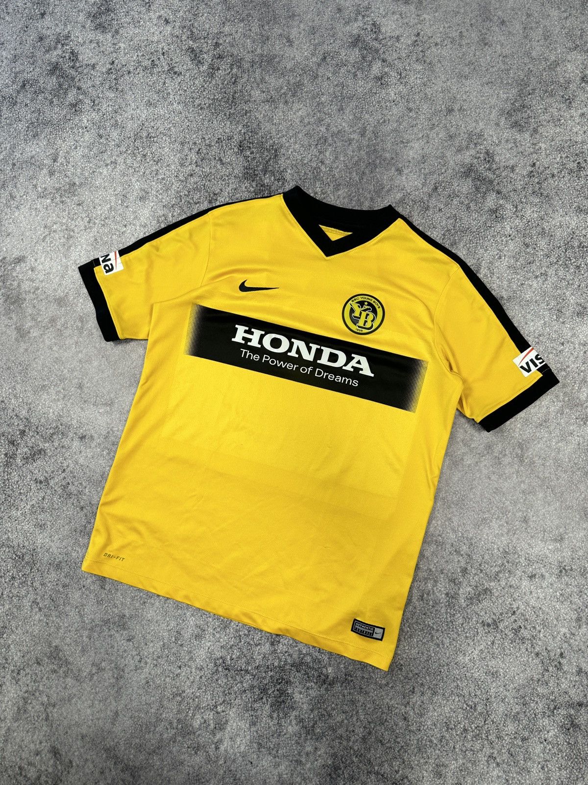 Nike × Vintage Vintage Nike Young Boys Soccer Jersey Blokecore Rare Style S Size US S / EU 44-46 / 1 - 1 Thumbnail