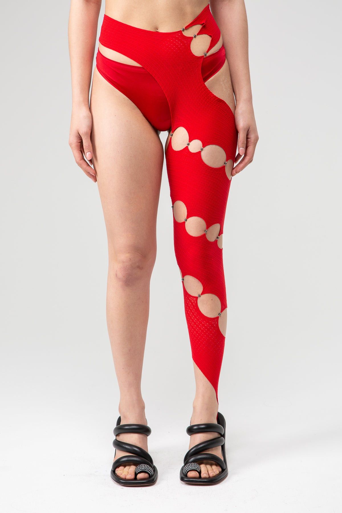 RUIbuilt $325 RUI Size 1 Spiral Cutout Single Legging Size ONE SIZE - 1 Thumbnail
