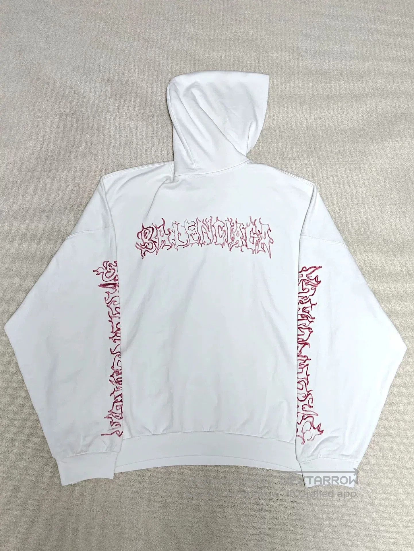 Balenciaga balenciaga dragon flame hooded sweatshirt. Size US L / EU 52-54 / 3 - 3 Thumbnail