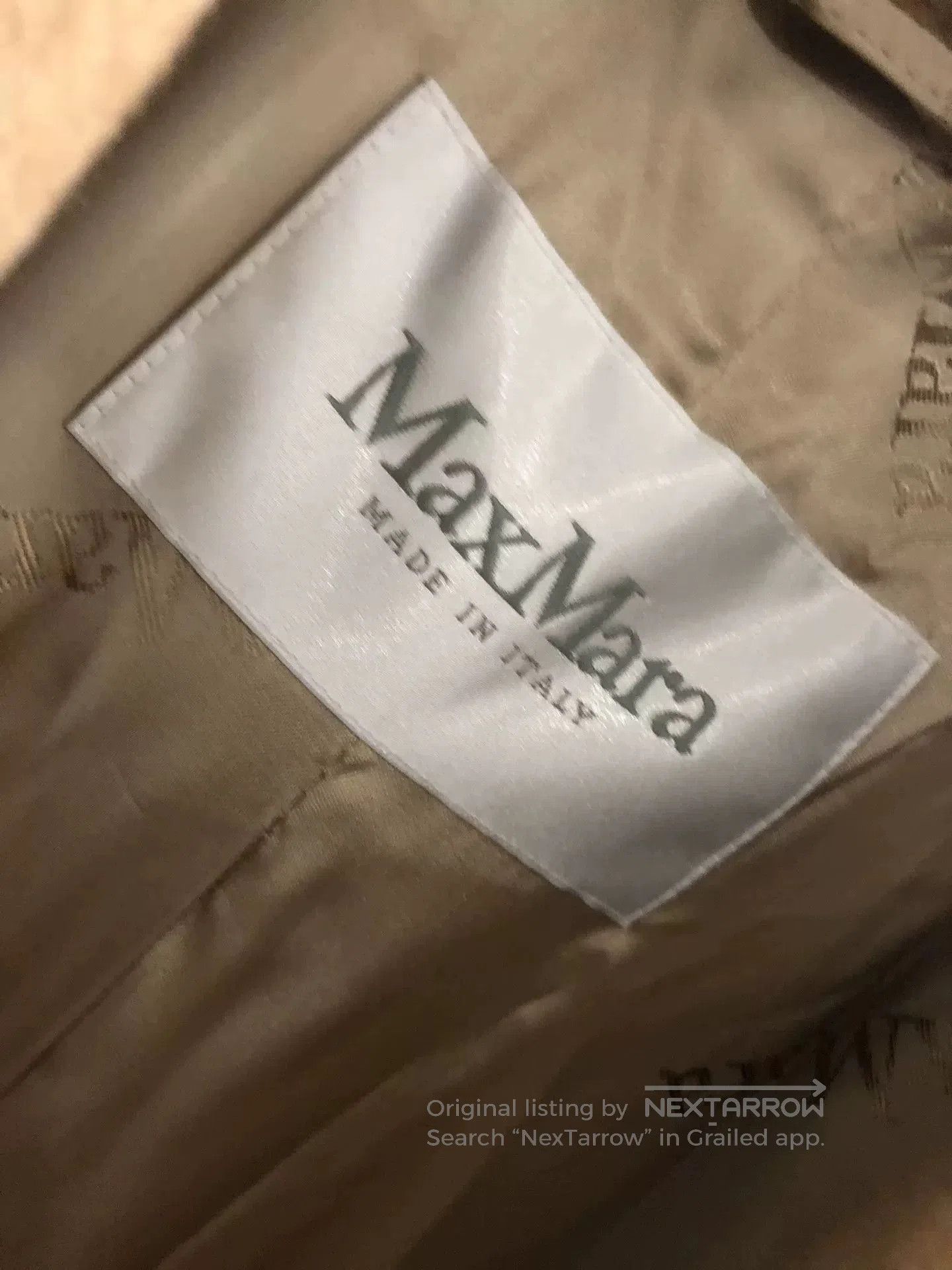 Max Mara MaxMara Camel Hair Coat for Women. Size M / US 6-8 / IT 42-44 - 4 Thumbnail