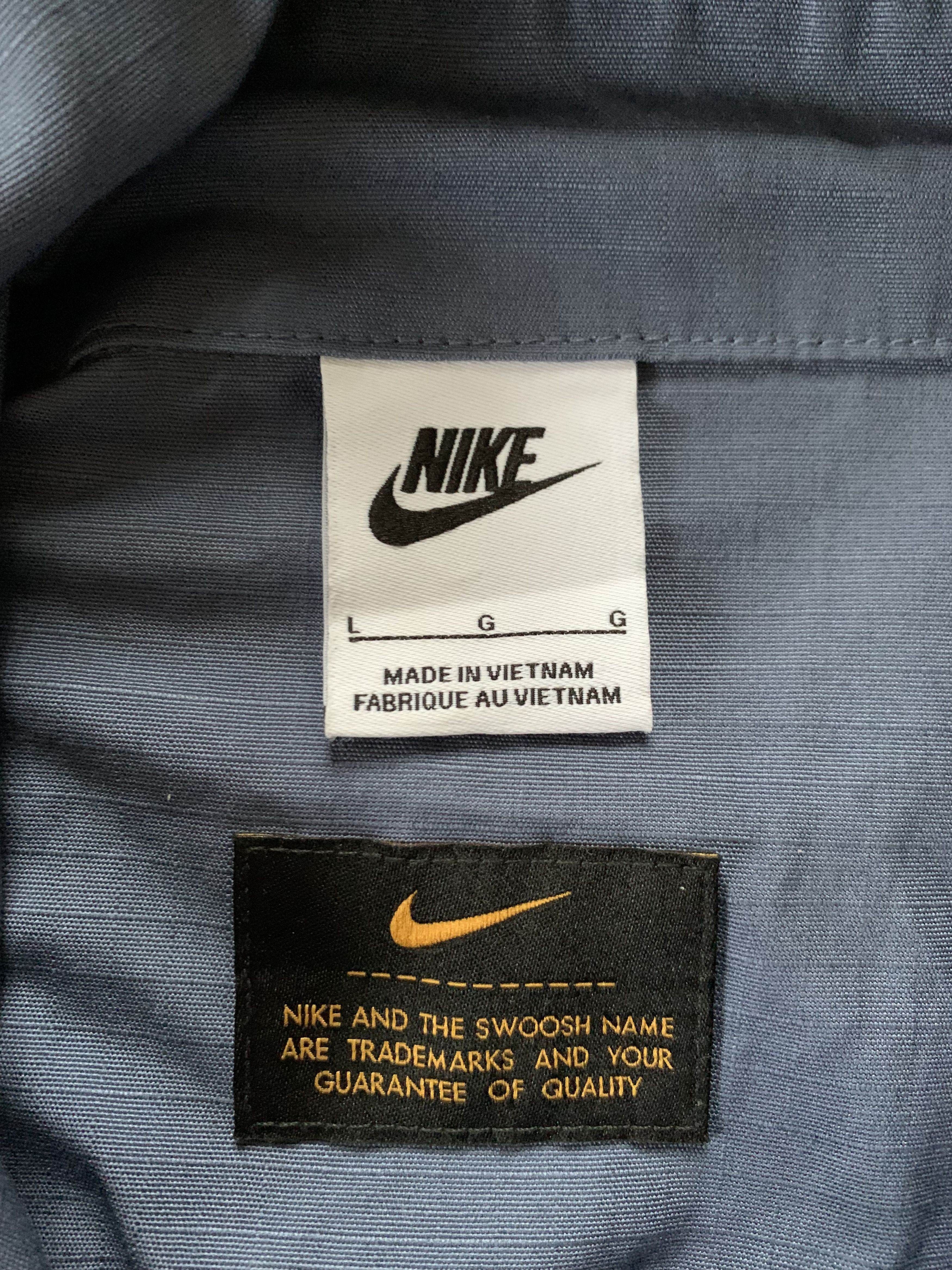 Nike × Vintage Nike Life Woven Pullover Field Jacket Hood Size US L / EU 52-54 / 3 - 9 Thumbnail