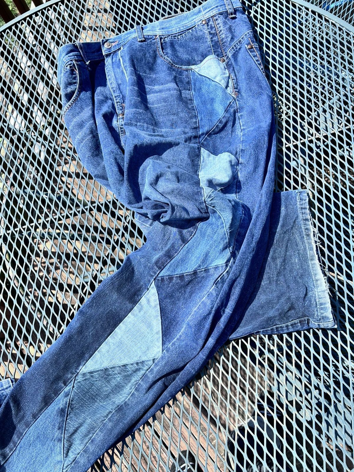 Akademiks CRAZY DENIM EMBROIDERED Y2K AKADEMIKS JEANS PATTERNED Size US 42 / EU 58 - 4 Thumbnail