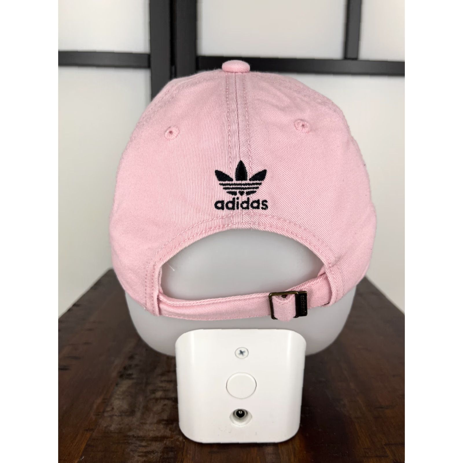 Adidas Adidas Hat Cap Strap Back Womens One Size Pink Embroidered Cotton Twill Trefoil Golf Hat Size ONE SIZE - 6 Thumbnail