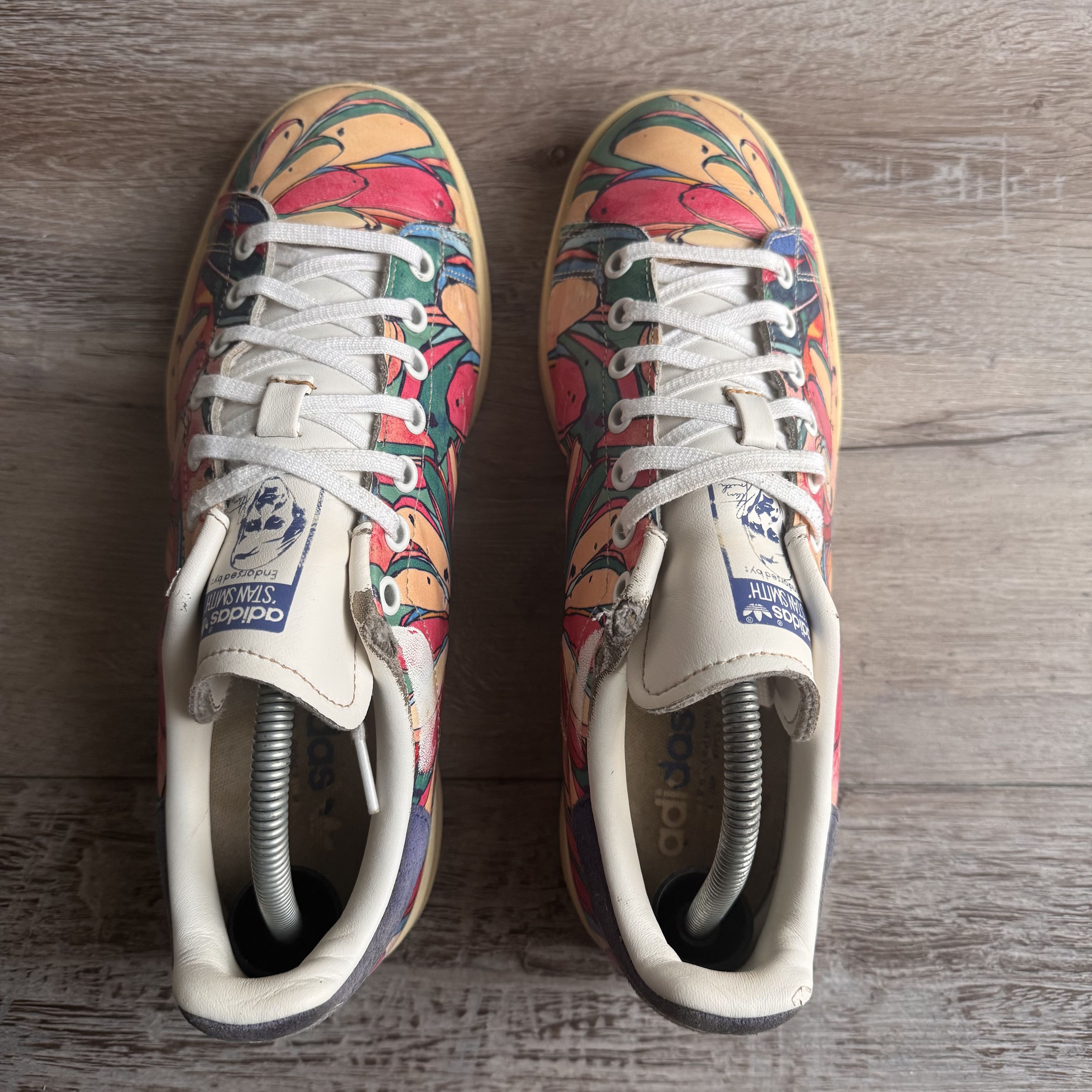 Adidas ADIDAS • WMNS Stan Smith "Floral" (9M) Size US 9 / EU 42 - 11 Thumbnail