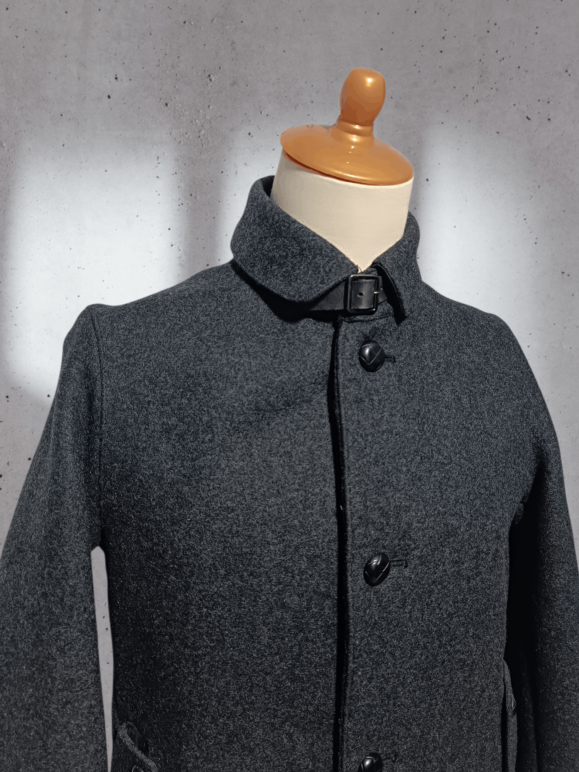 Japanese Brand Button Collared Casual Wool Jacket Size US M / EU 48-50 / 2 - 4 Thumbnail