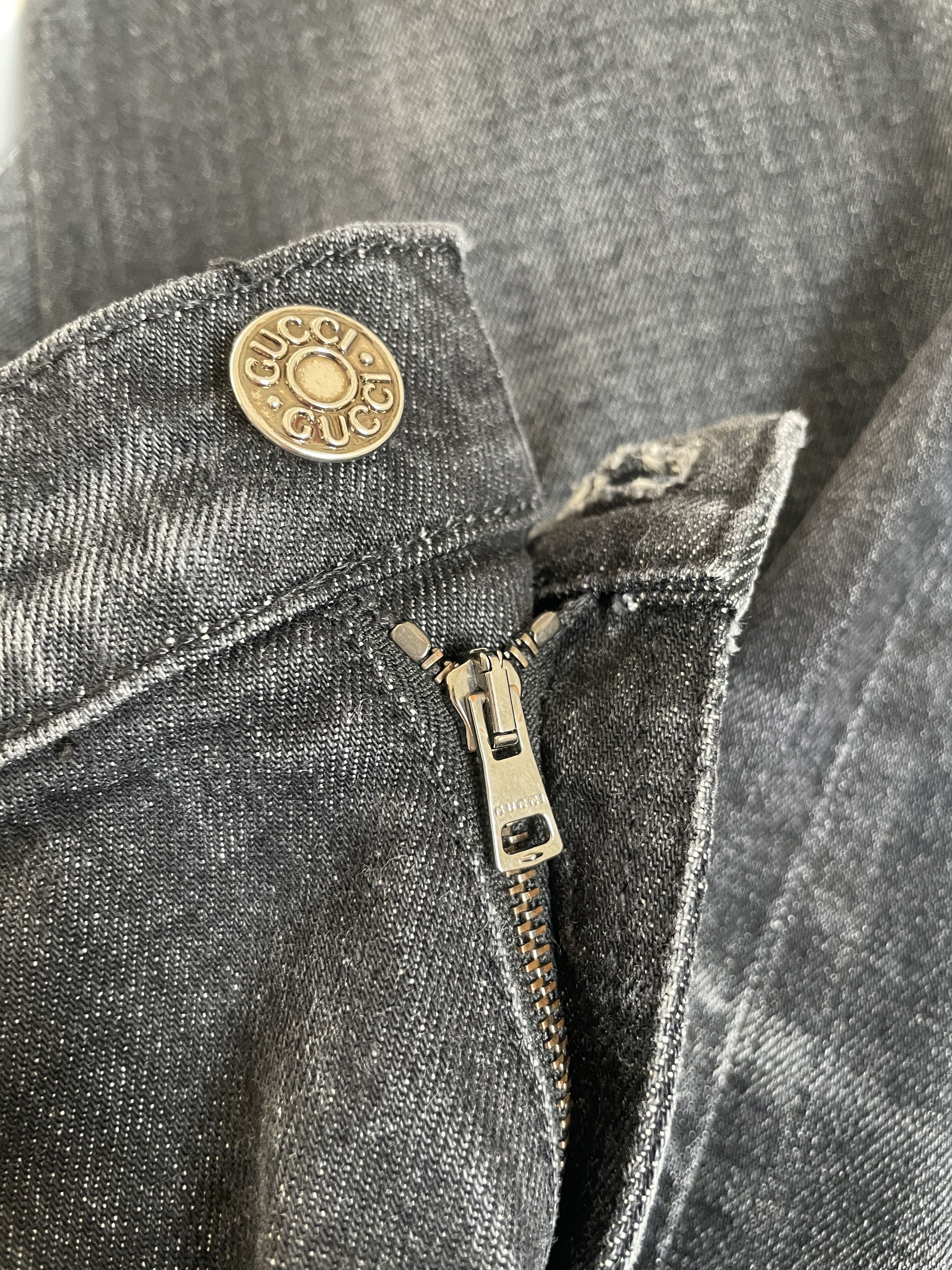 Gucci Gucci Distressed Jeans 389960-XD355 Size 27" / US 4 / IT 40 - 3 Thumbnail