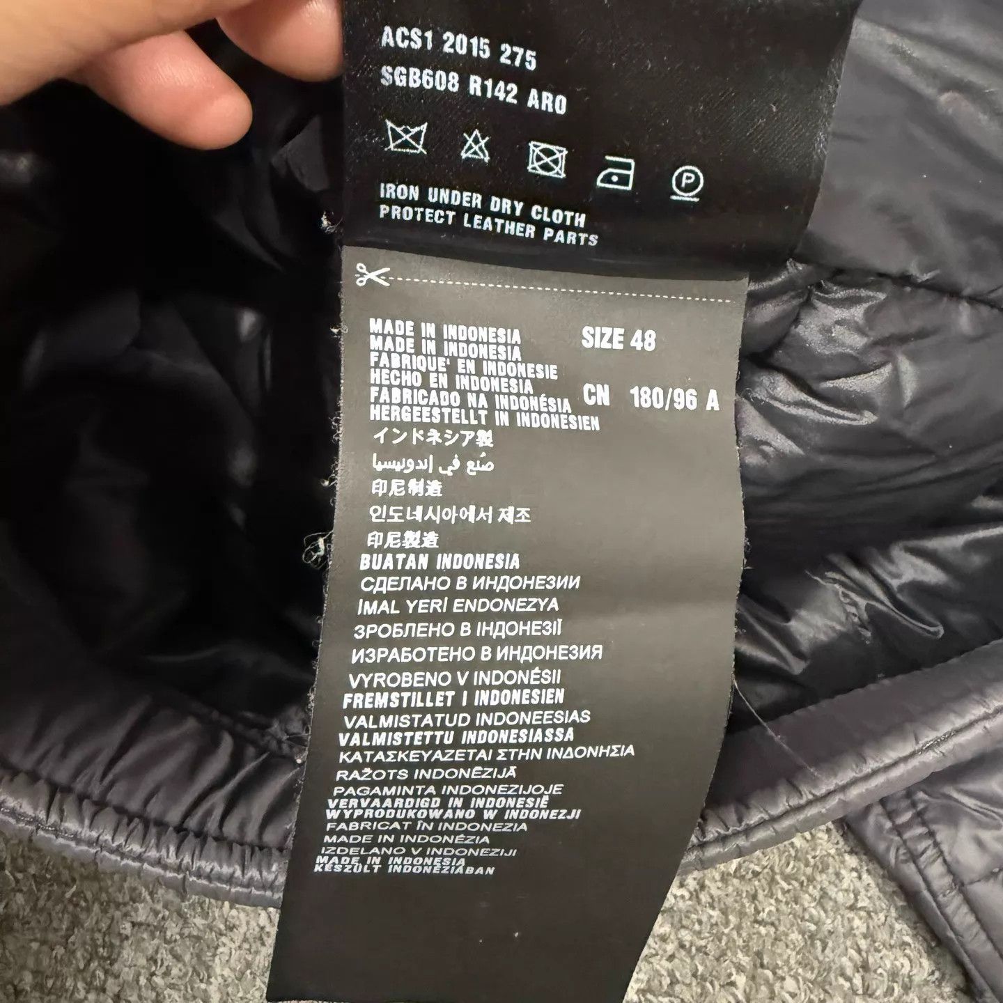 Prada Prada Gray Triangle Logo Hooded Biker Down Jacket 48 99 New Size US M / EU 48-50 / 2 - 5 Thumbnail