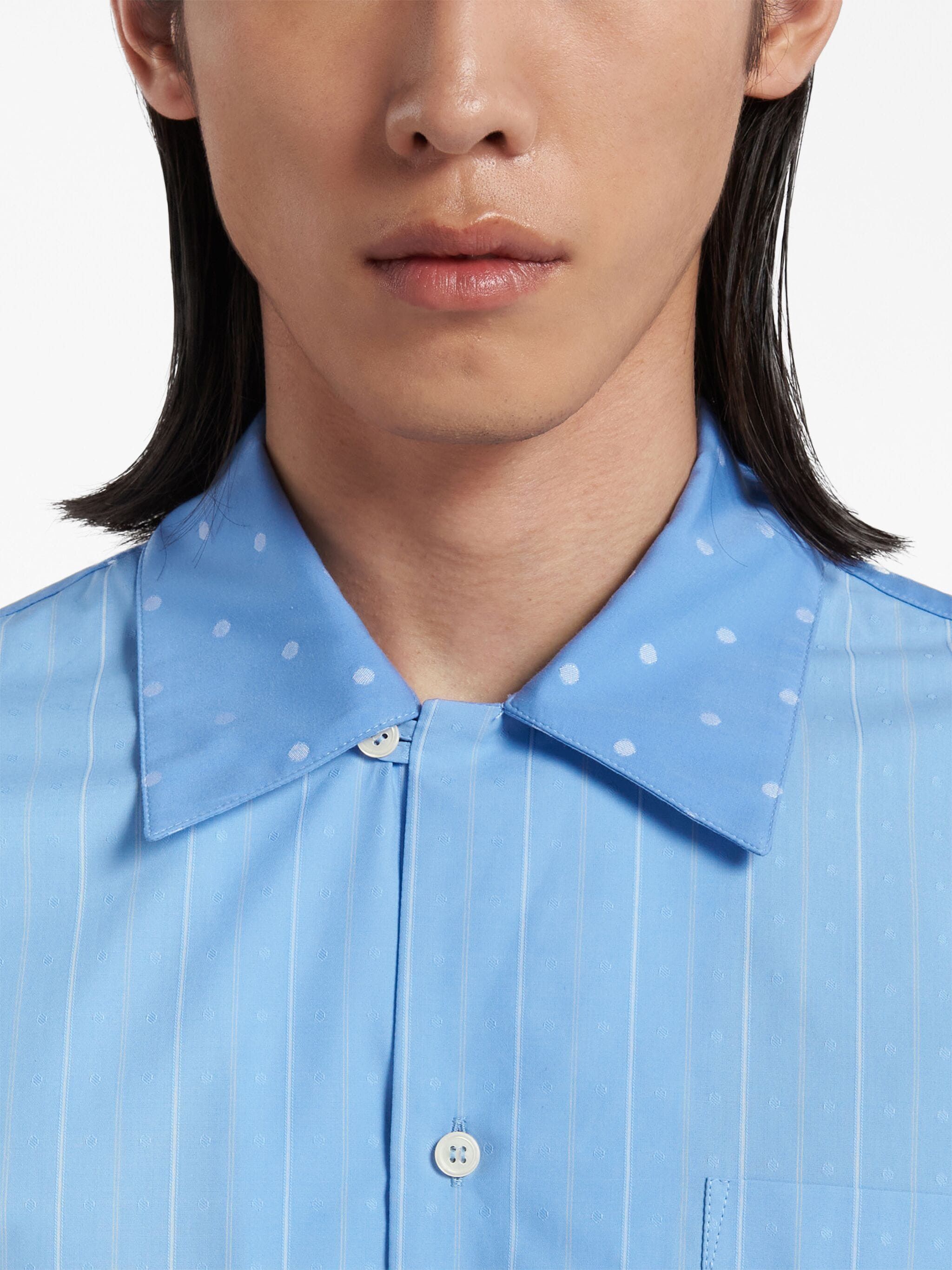 Marni o1w1db10824 Shirt in Light Blue Size US L / EU 52-54 / 3 - 5 Thumbnail