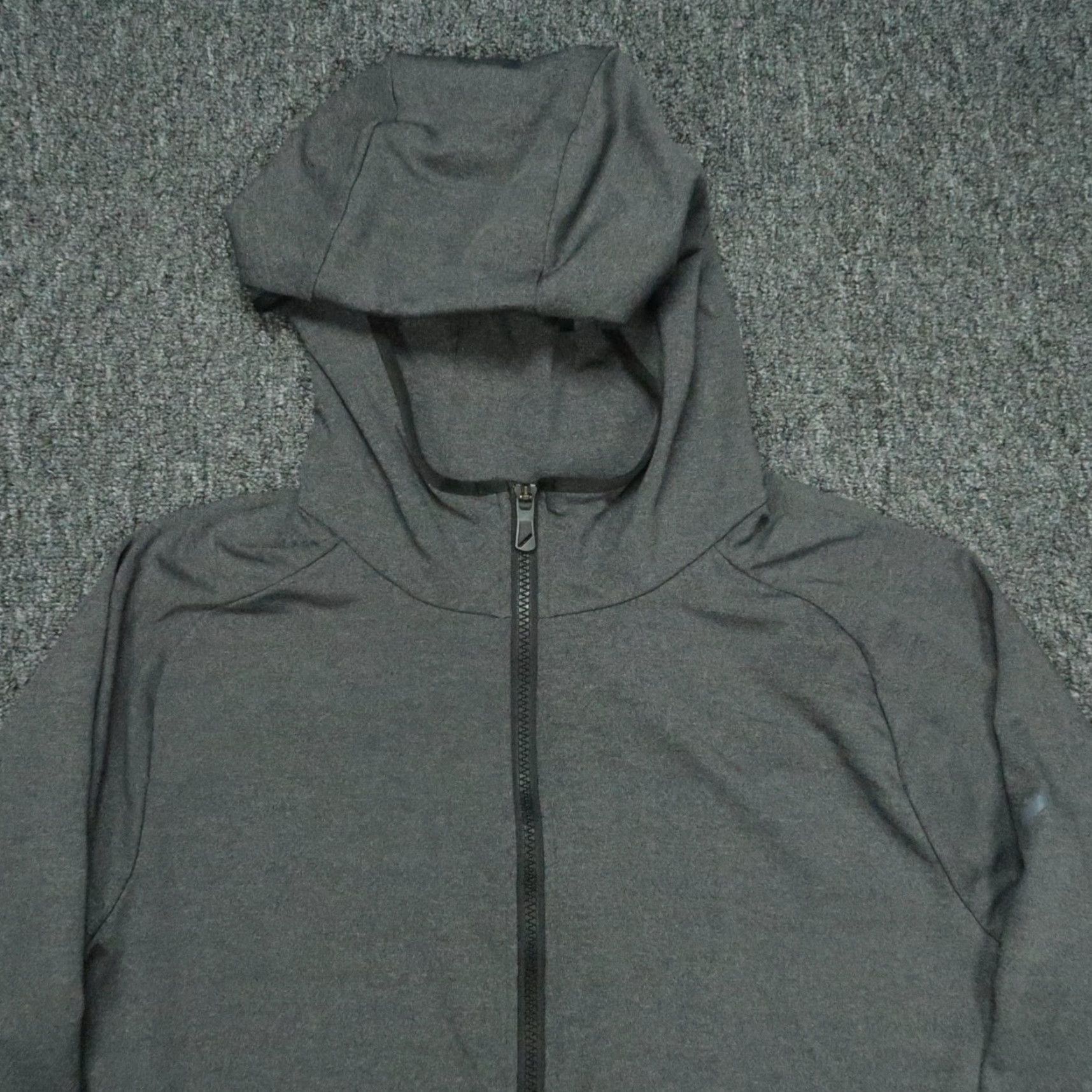 Vintage Hill City Hoodie Mens Large Gray Full Zip Pockets Long Sleeve Performance Size US L / EU 52-54 / 3 - 2 Thumbnail