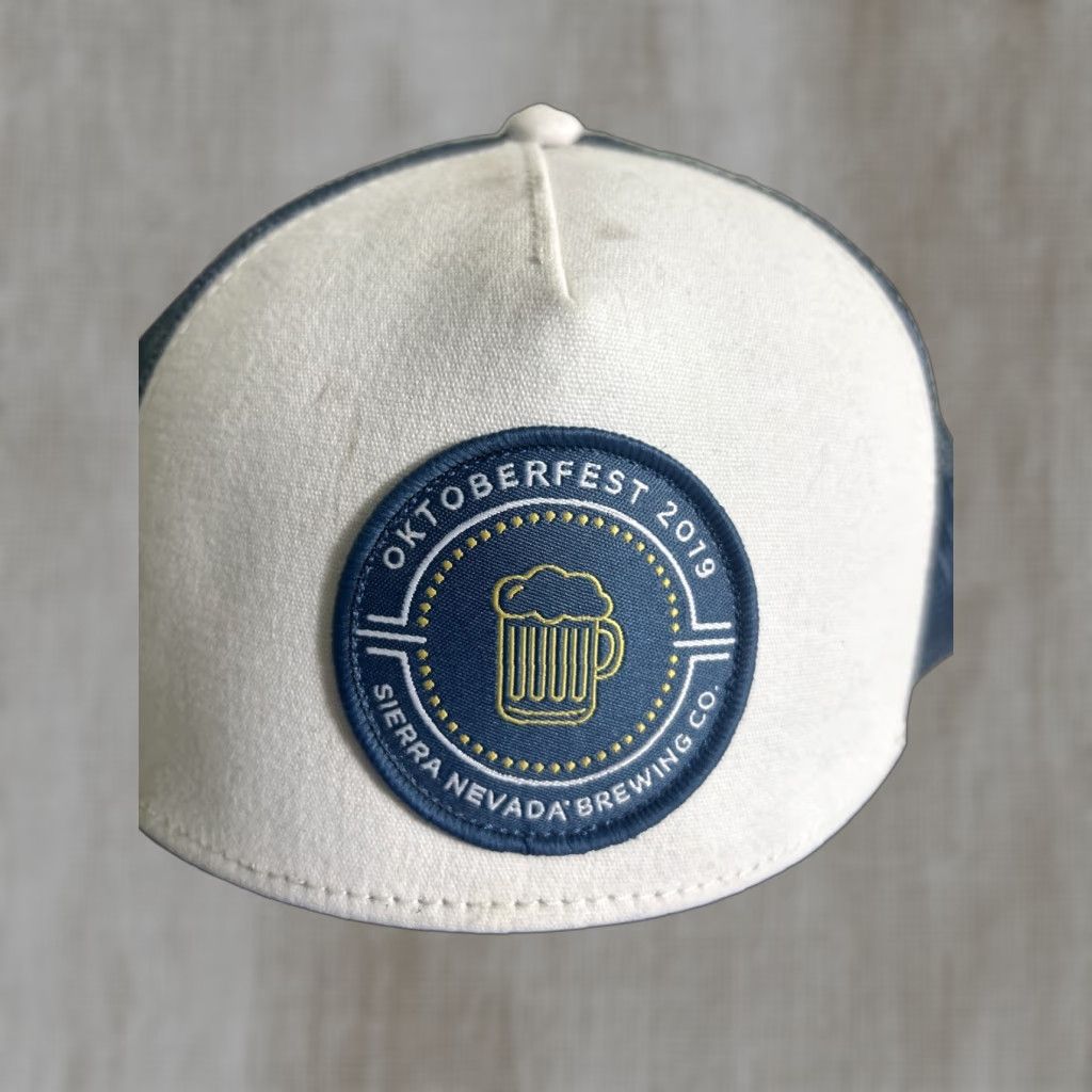 Vintage Sierra Nevada Brewing Oktoberfest Trucker Hat Navy Blue Adjustable SnapBack Men One Size Size ONE SIZE - 1 Thumbnail