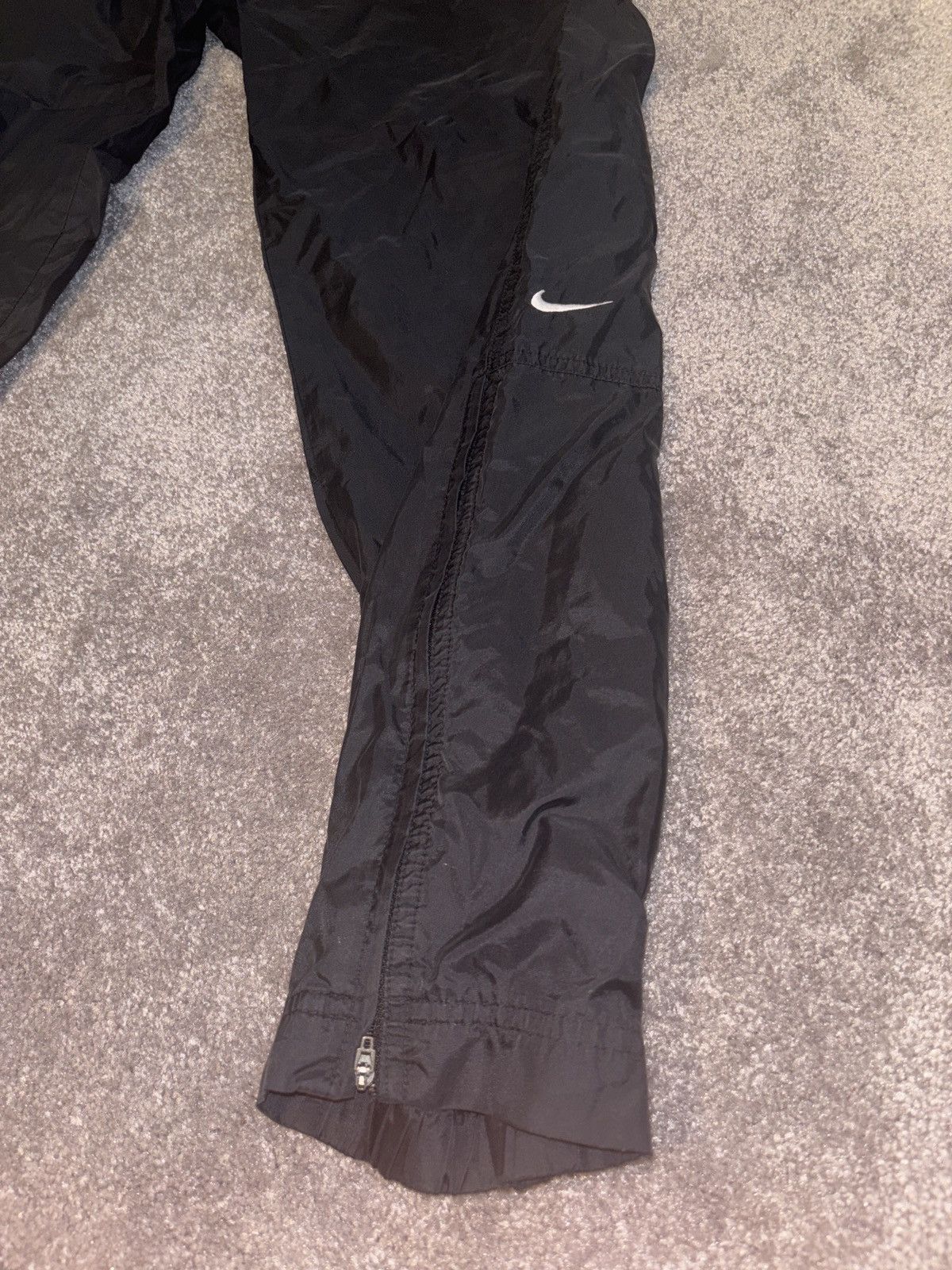 Nike Black Vintage Nike Track Pants Size US 30 / EU 46 - 3 Thumbnail