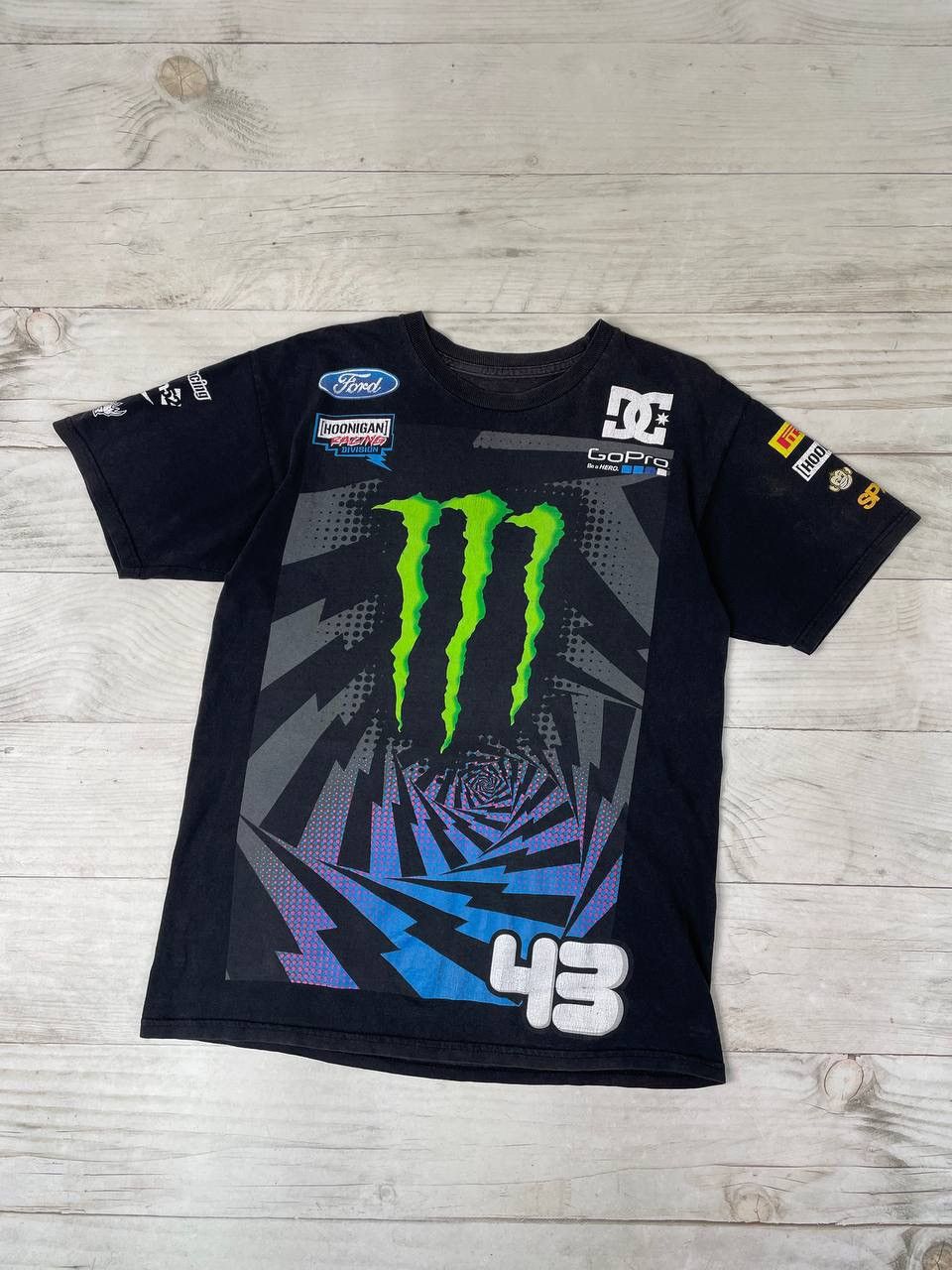 DC Hoonigan #43 Ken Block Ford Monster Energy DC Racing T Shirt Size US M / EU 48-50 / 2 - 2 Thumbnail
