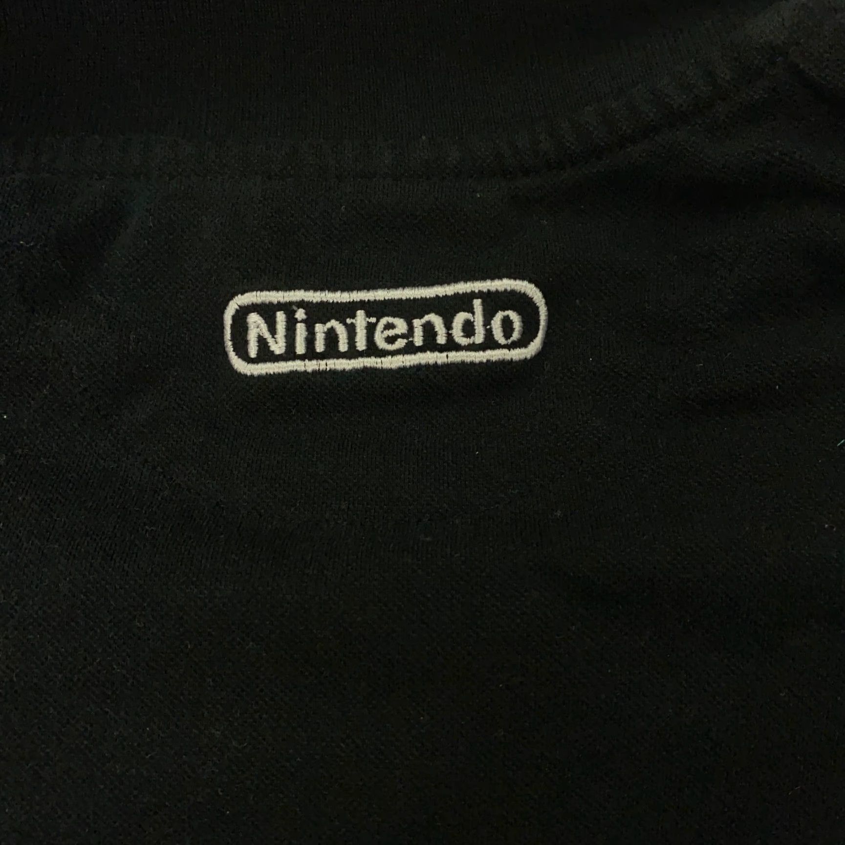 Vintage Nintendo Mario Shirt Womens XXL Black Employee Staff Promo Polo Embroidered Size XXL / US 16-18 / IT 52-54 - 7 Thumbnail